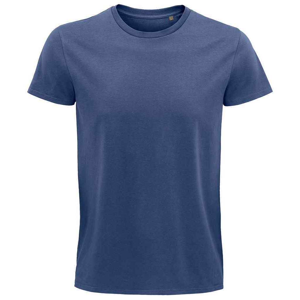 Thumbnail - SOLS Unisex Pioneer Bio T-Shirt für Erwachsene (Denim)
