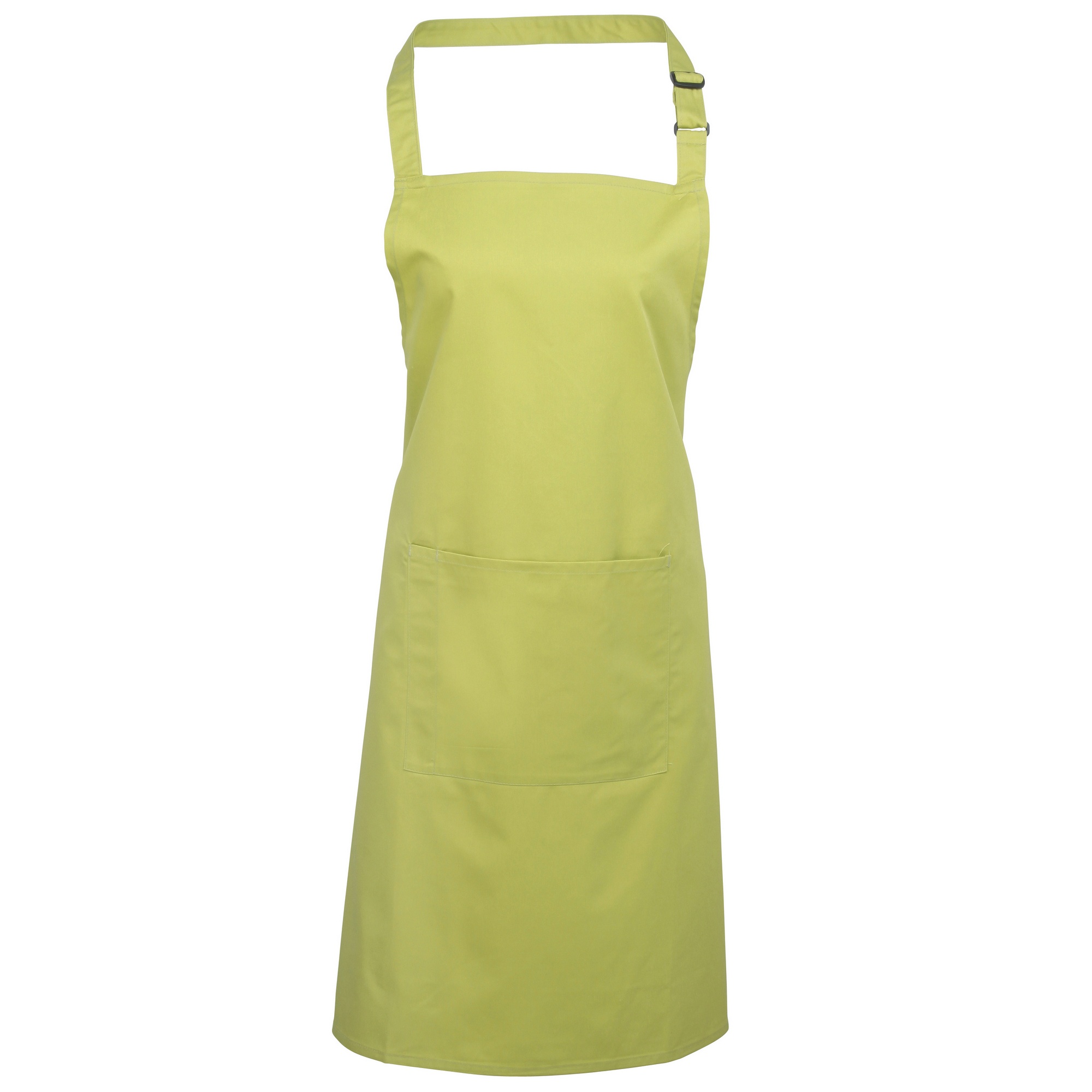 Thumbnail - Premier Ladies/Womens Colours Bip Schürze mit Tasche (2er-Pack) (Limette)
