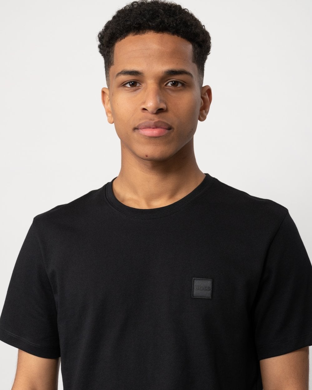 Boss Orange Tales Herrar T-shirt i bomullsjersey med logotypmärke NOS – bild 2