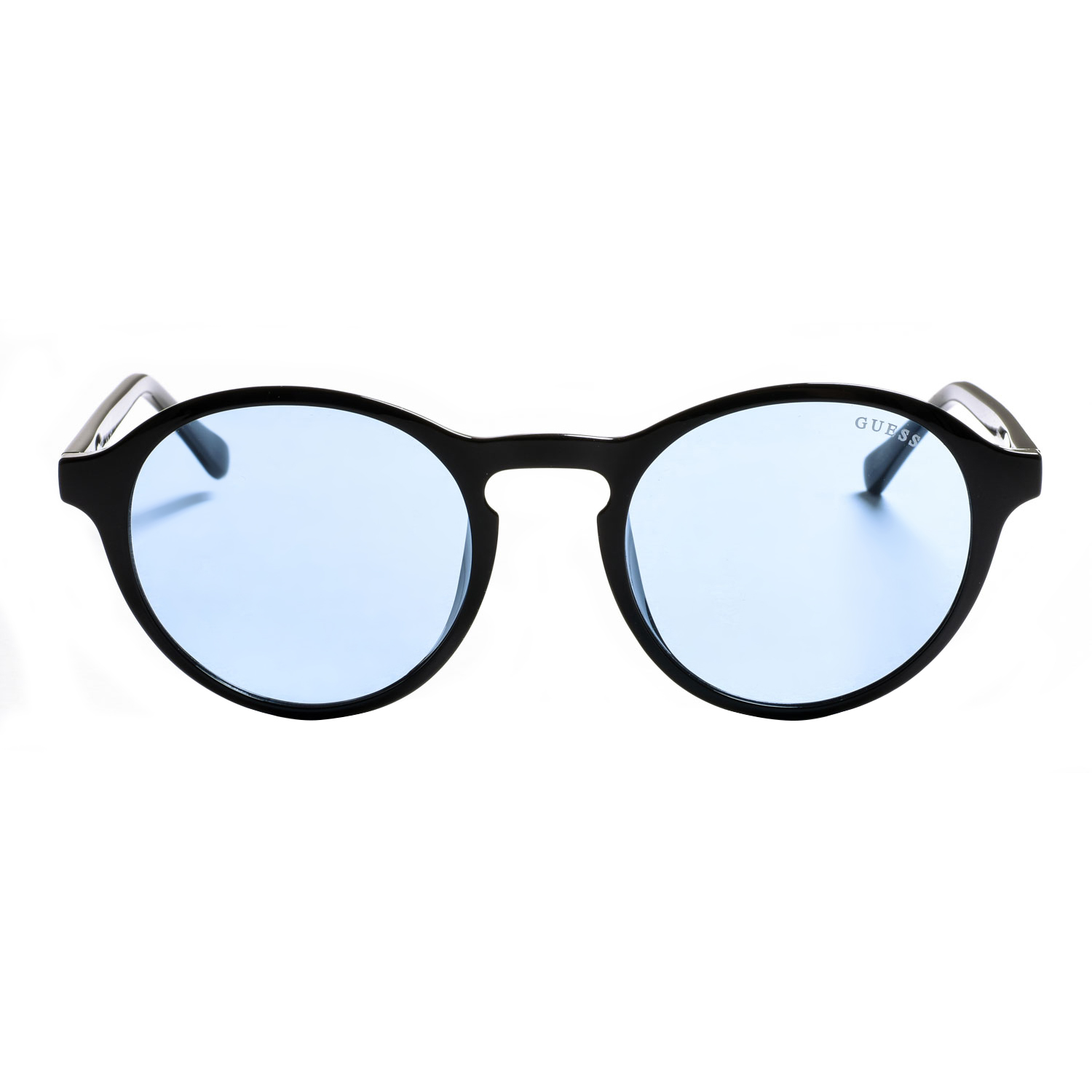 Guess Womens acetate sunglasses with round shape GU00062 - Black - One Size