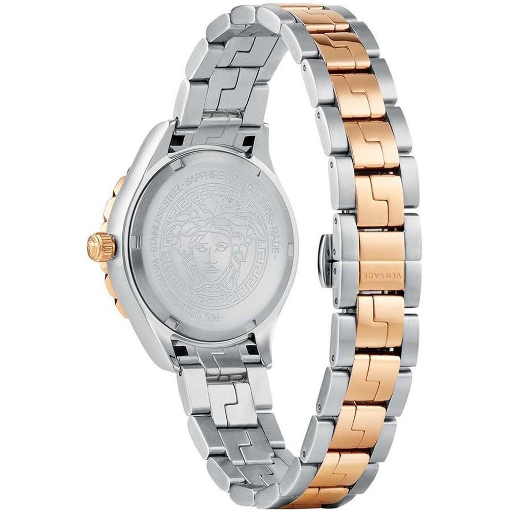 Versace V12060017 Hellenyium Quartz Blue Dial Damklocka – bild 2