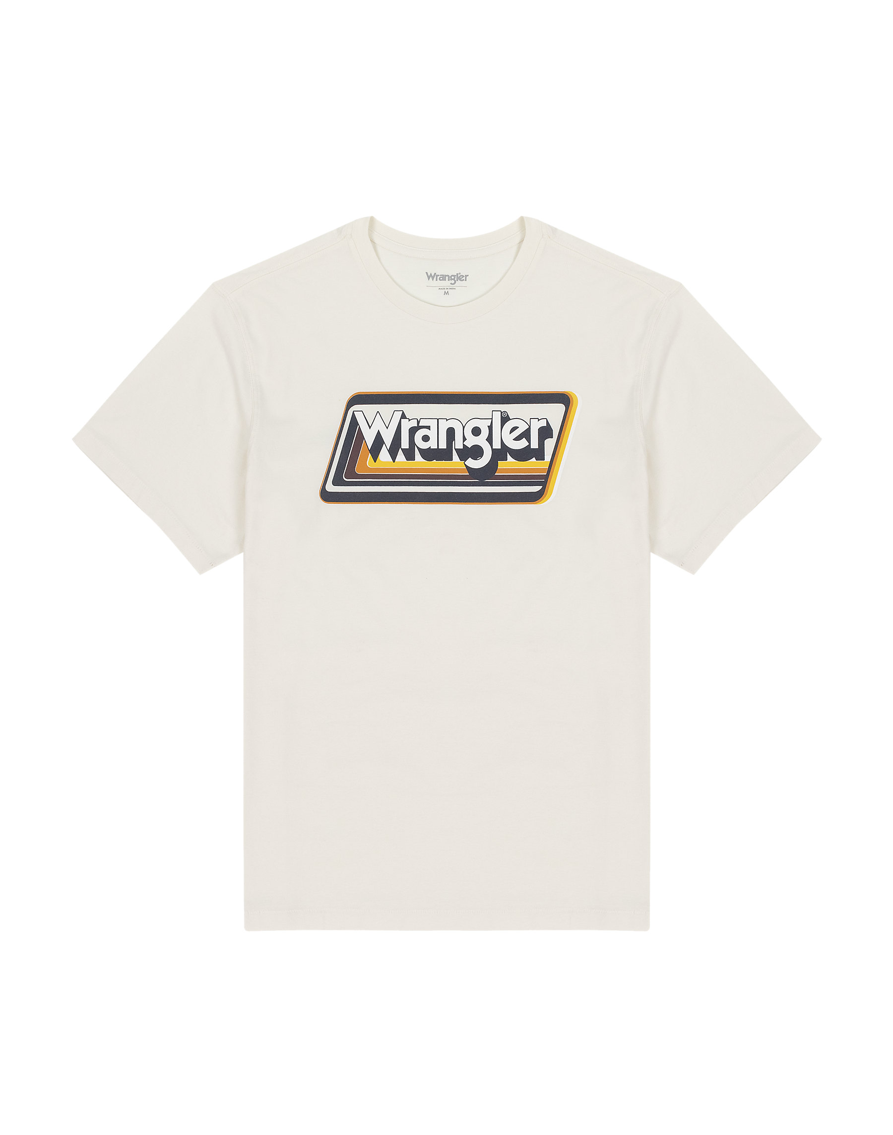 Thumbnail - Wrangler - graphic t-shirt getragenes weiss