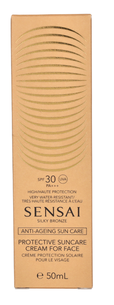 Sensai Silky Bronze Solskyddskräm för Ansiktet SPF30 solskydd dam – bild 2