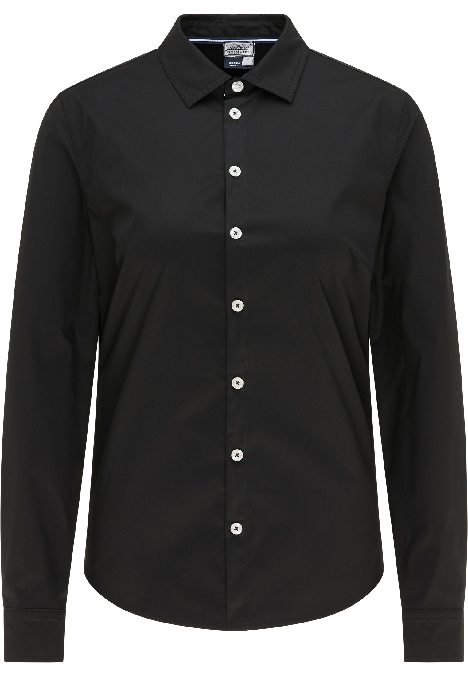 Dreimaster Blouse Dames zwart