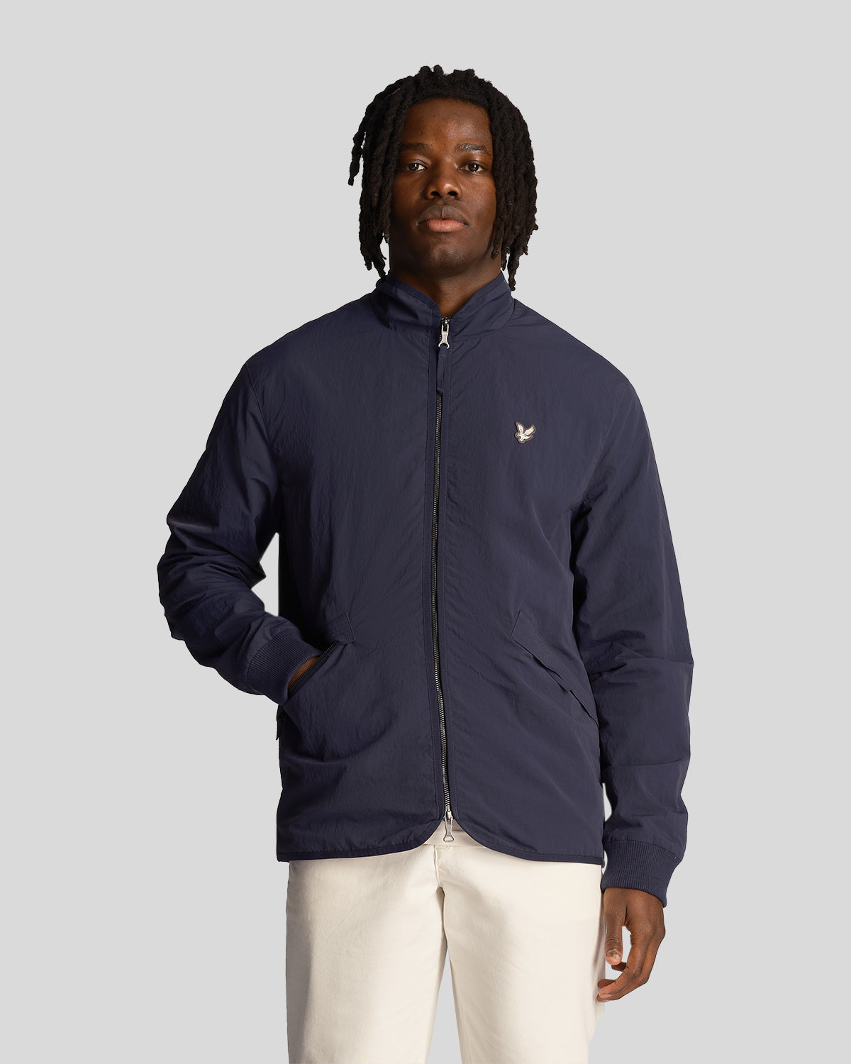 Thumbnail - Lyle & Scott Herren Deckjacke in Mitternachtsblau