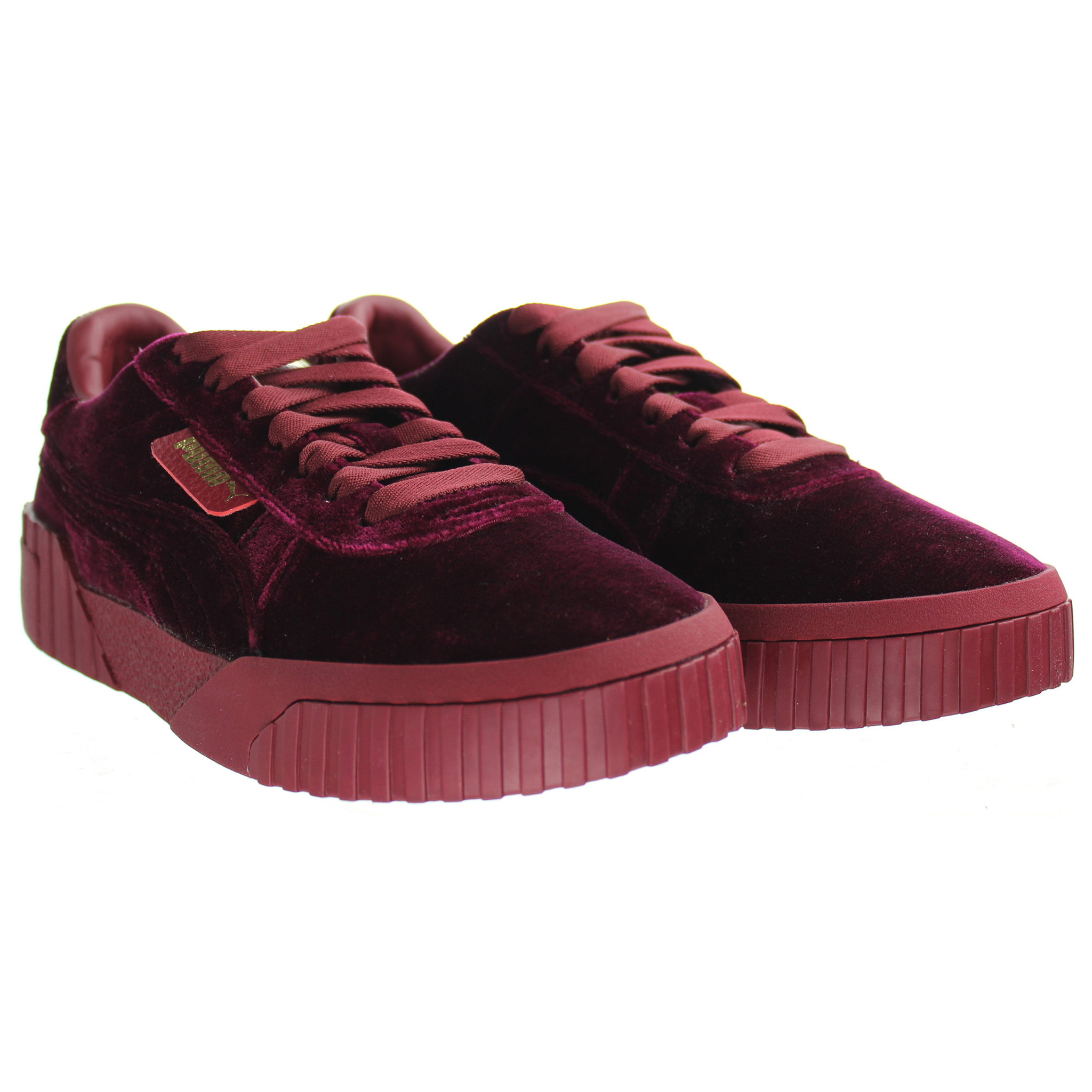 Puma Cali Velvet Dam Burgundy Träningsskor – bild 2