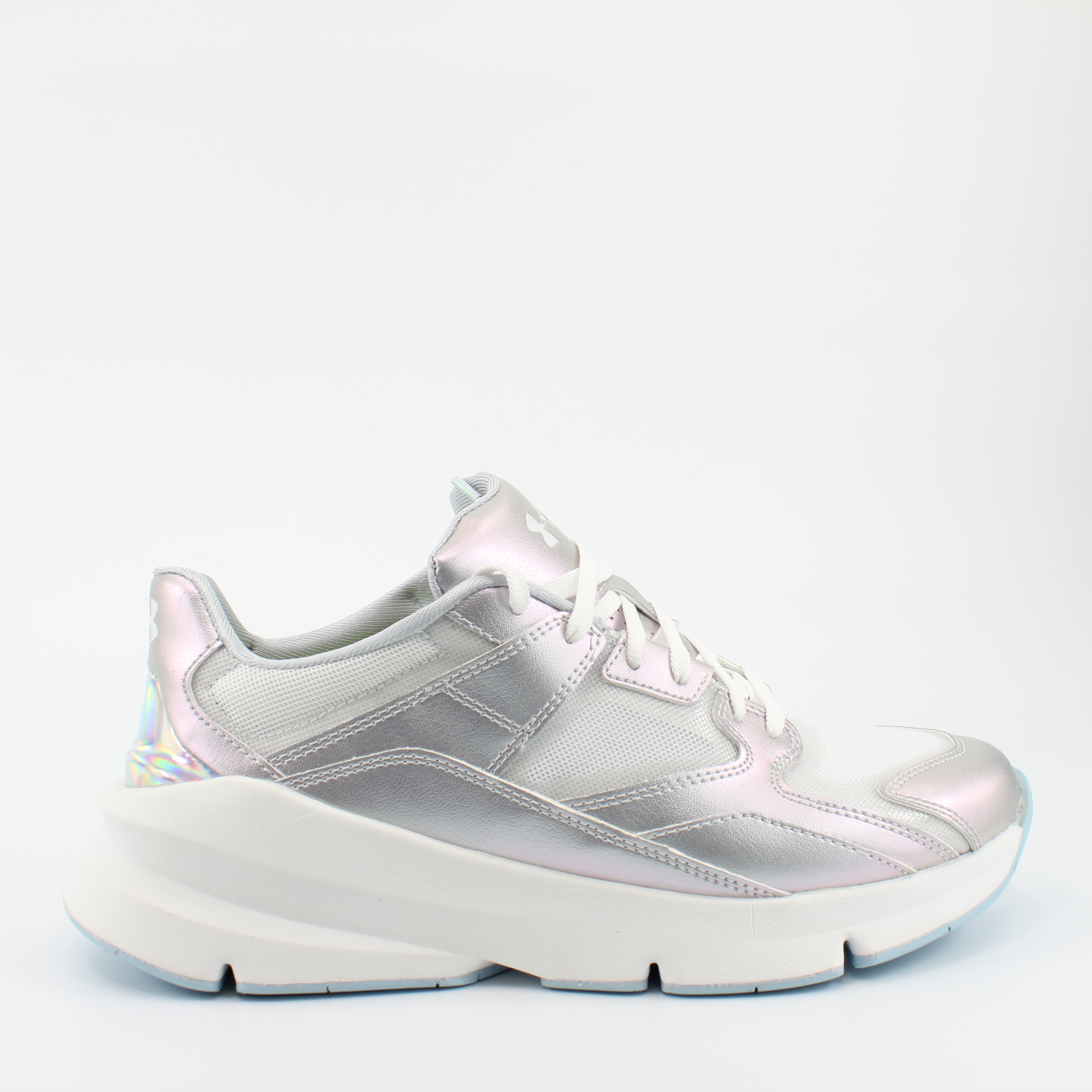 Thumbnail - Under Armour Forge 96 HL Irid Womens Synthetic Schnürtrainer 3022812 100