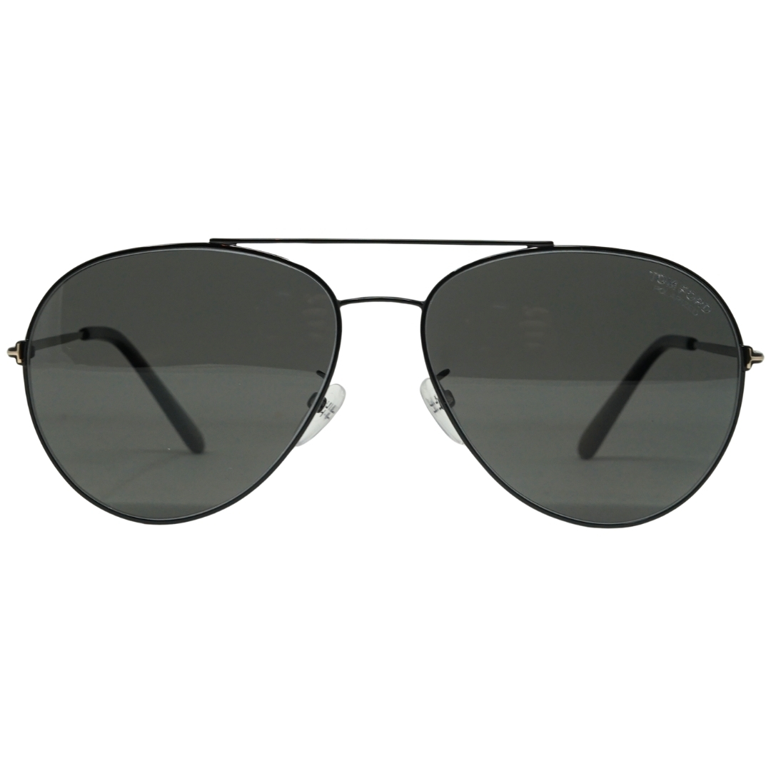 Thumbnail - Tom Ford FT0636 01D Schwarze Sonnenbrille