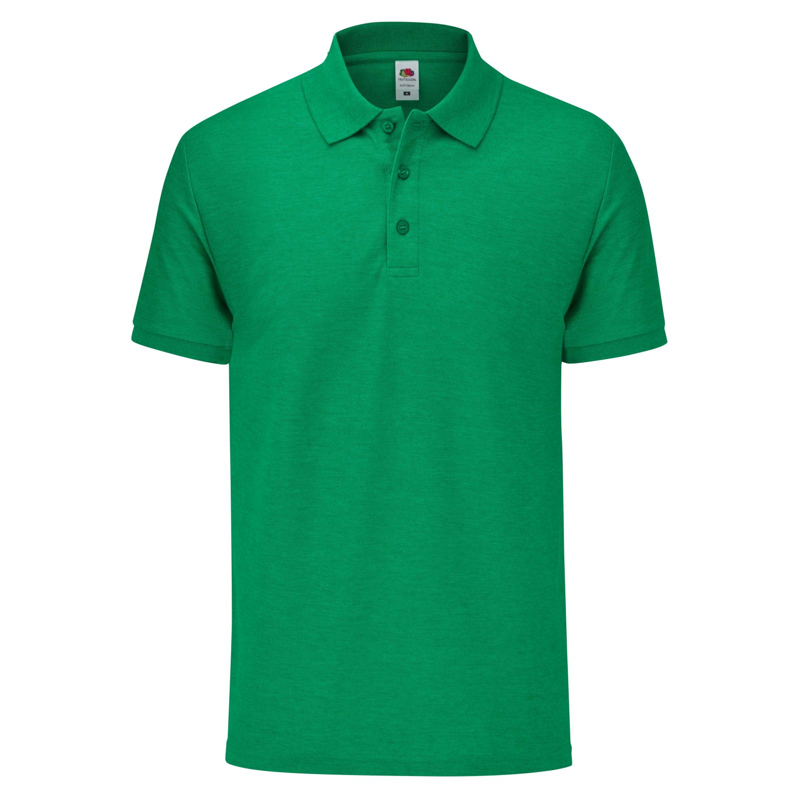 Fruit of the Loom Mens Tailored Polo Shirt (Green Heather) - Multicolour - Size 2XL