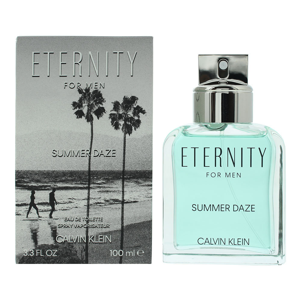 Calvin Klein Mens Eternity For Men Summer Daze Eau De Toilette 100ml - One Size