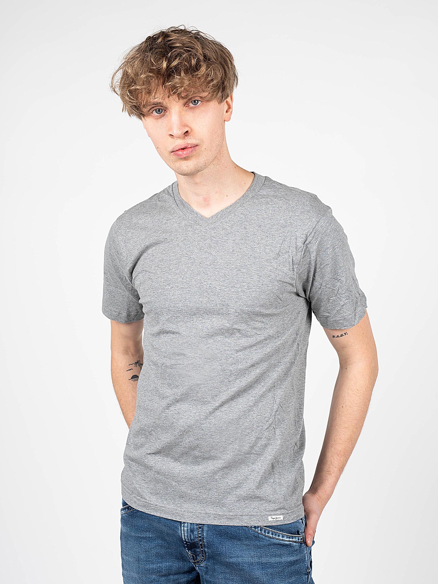 Pepe Jeans T-Shirt 2-Pack Aiden Herr – bild 2