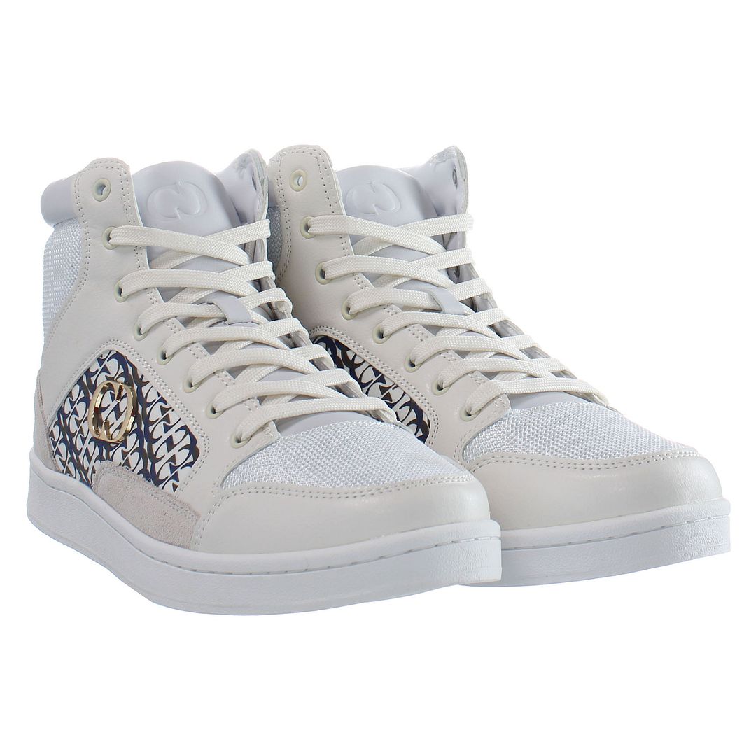 Criminal Damage Craft Off White Trainers för herrar höga sneakers – bild 2