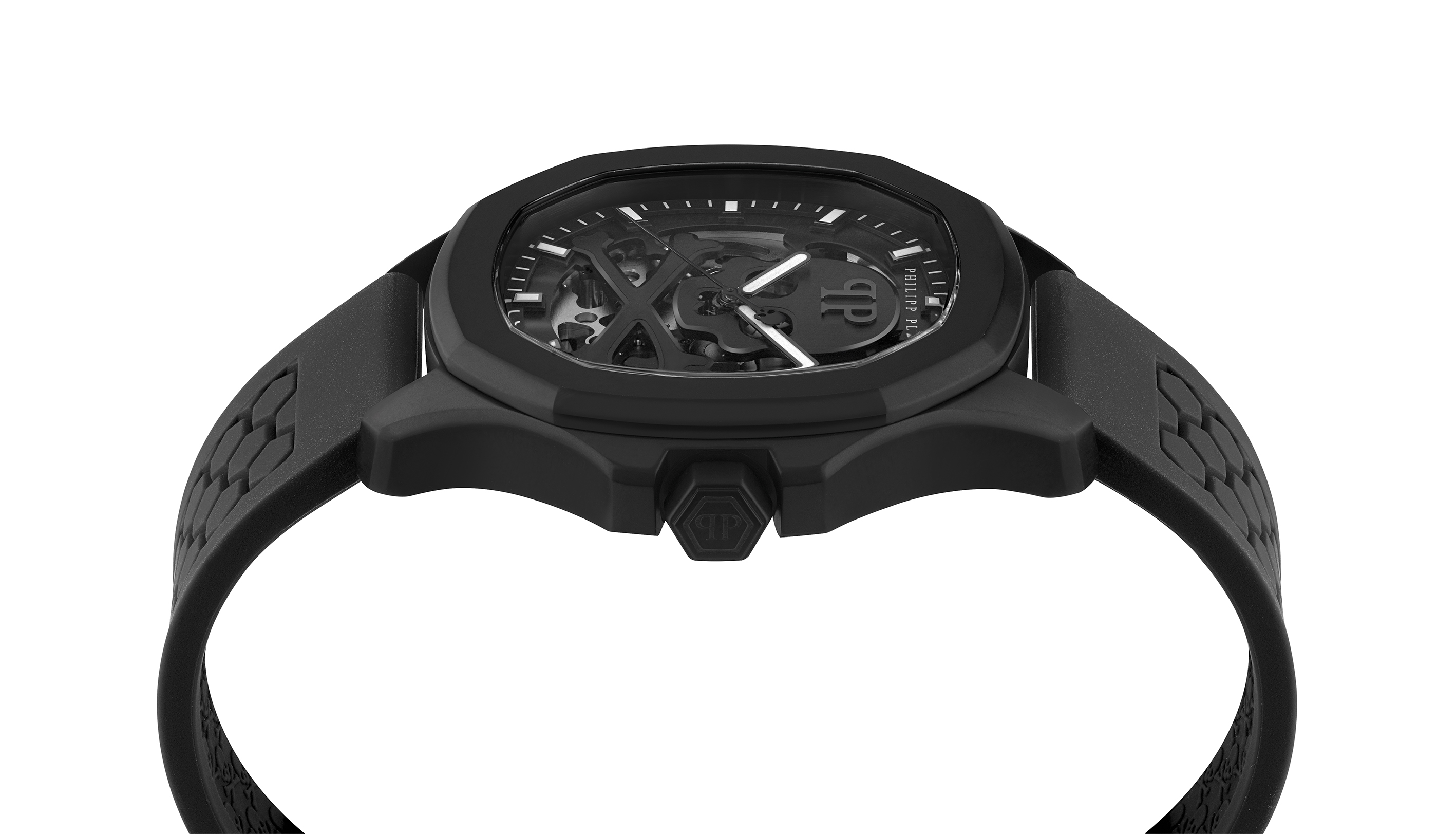Philipp Plein $keleton $pectre Herrsvart Klocka PWRAA0923 – bild 2