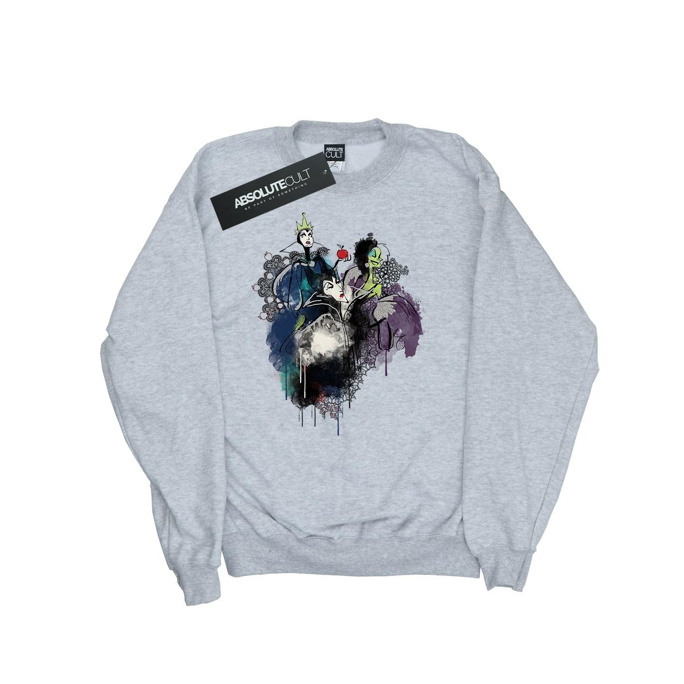 Thumbnail - Disney - Sweatshirt für Damen (Grau meliert)