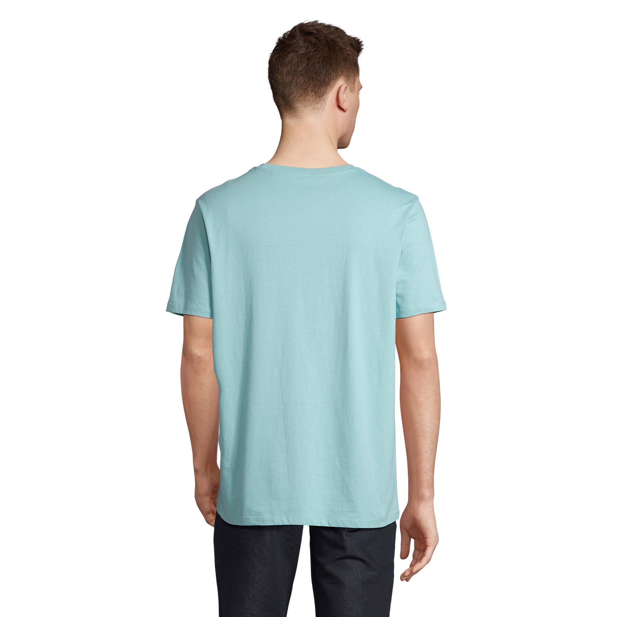 SOLS Unisex Adult Legend Organic T-Shirt (Pool Blue) dam – bild 2