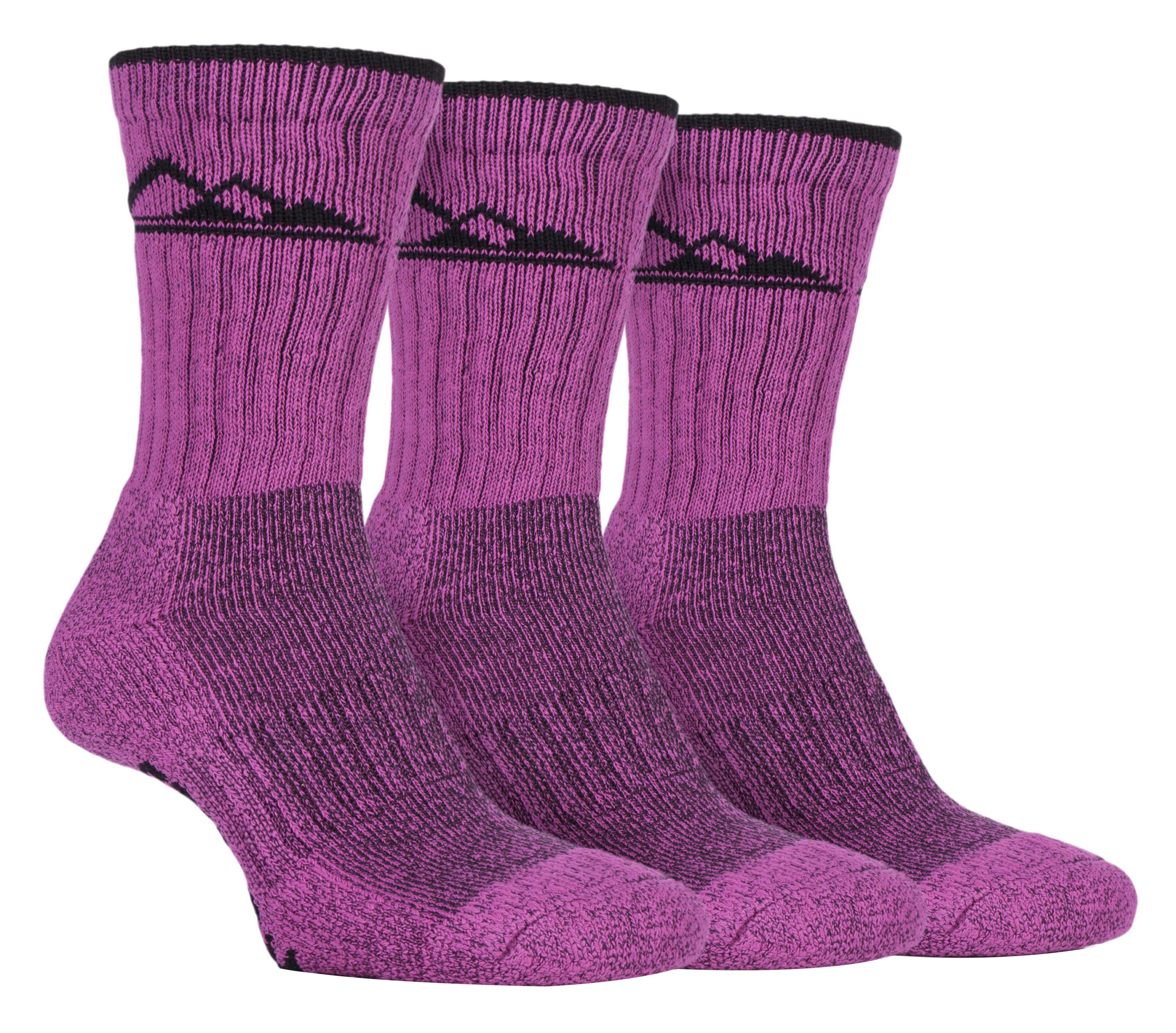 Thumbnail - Storm Bloc 3 Paar Baumwollsocken mit schwerer Polsterung für Damen