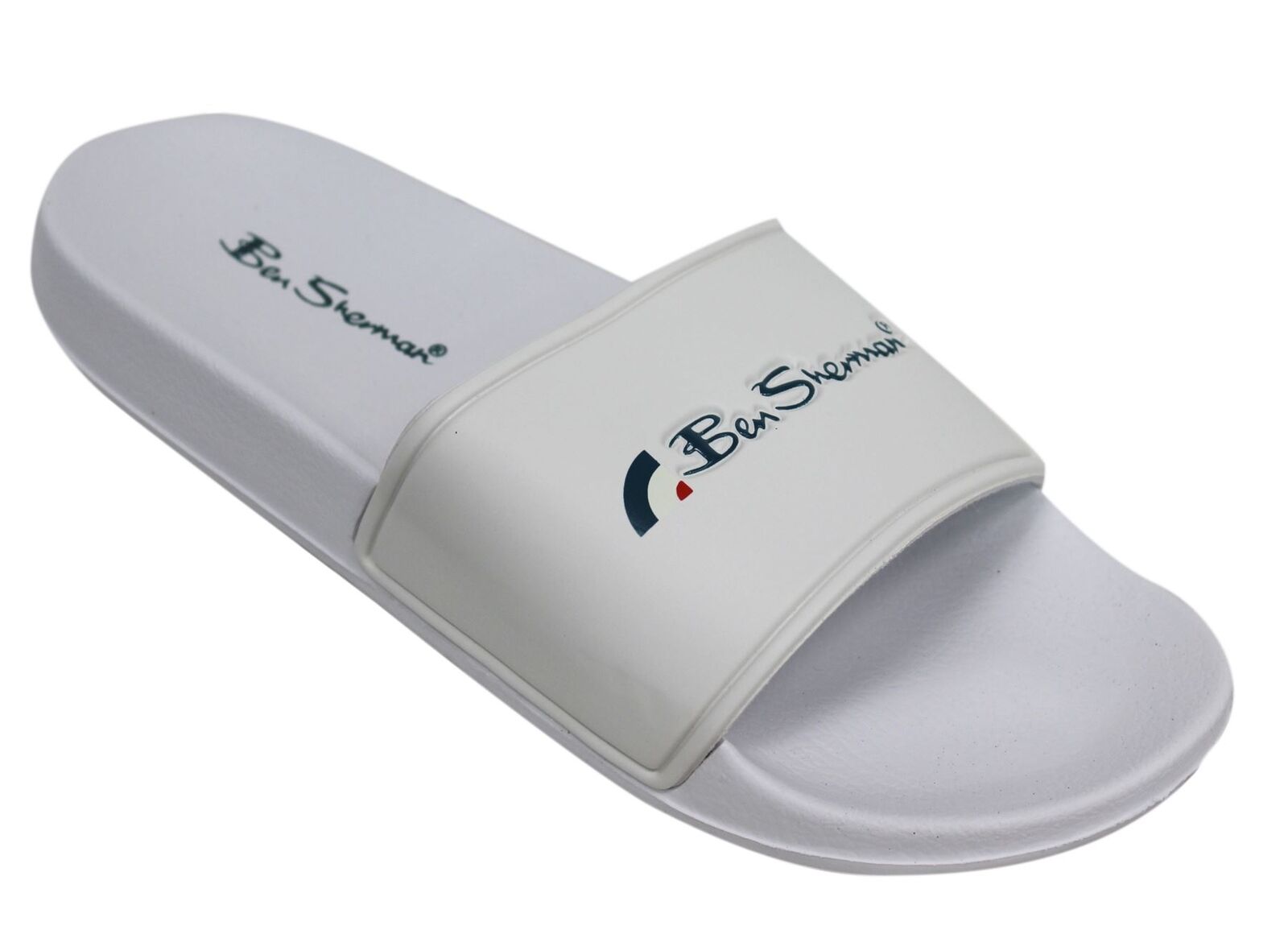 Thumbnail - Ben Sherman Slidder Herren White Sliders