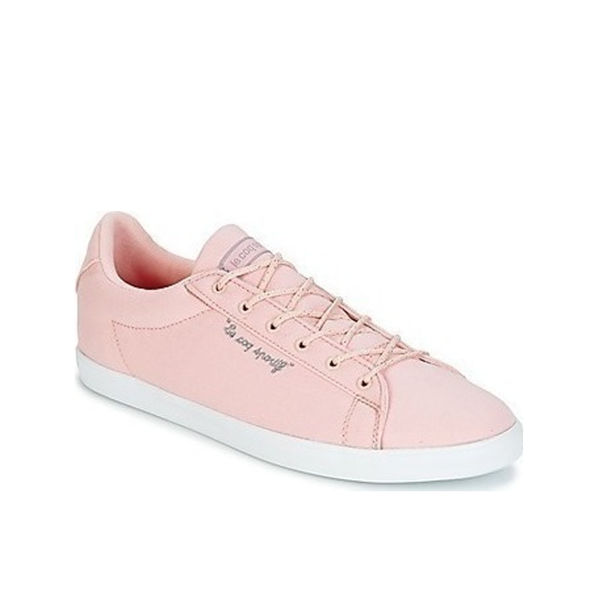 Le Coq Sportif Agate LO CVS Metallic Dam Pink Plimsolls låga sneakers – bild 2