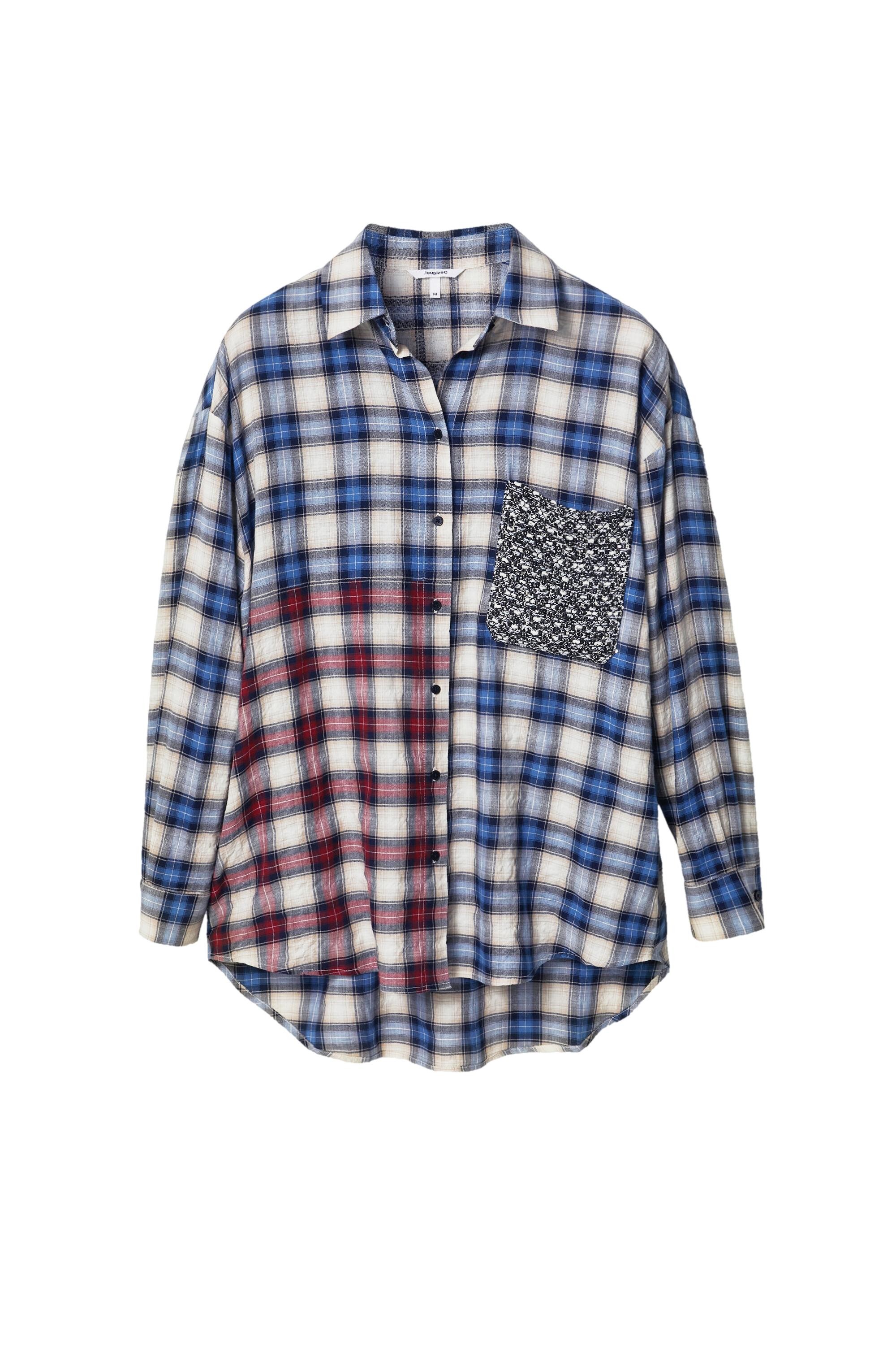 Thumbnail - Desigual Damen Blaues Hemd