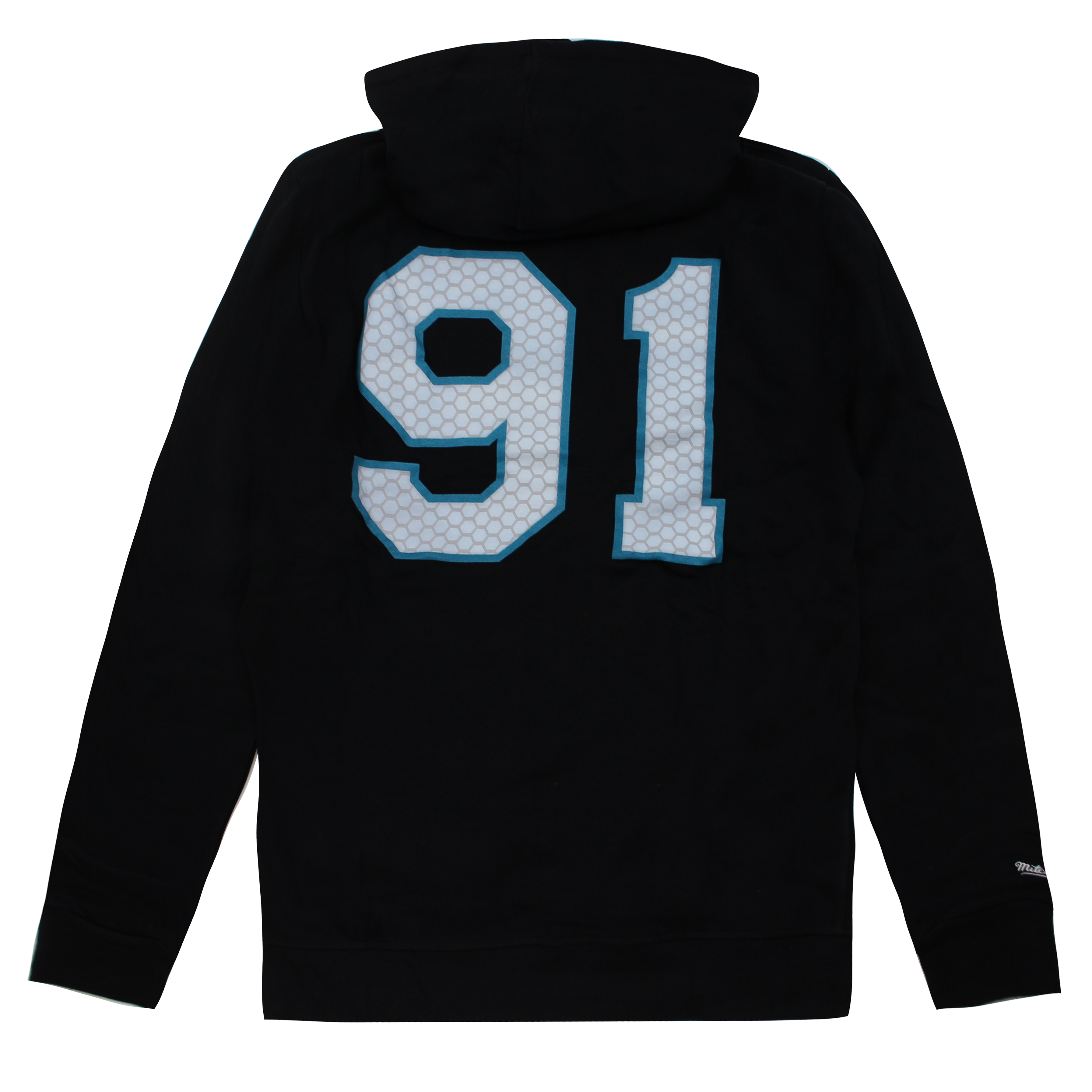 Mitchell & Ness All Star Game Charlotte Hornets 1991 Hoodie för herrar – bild 2