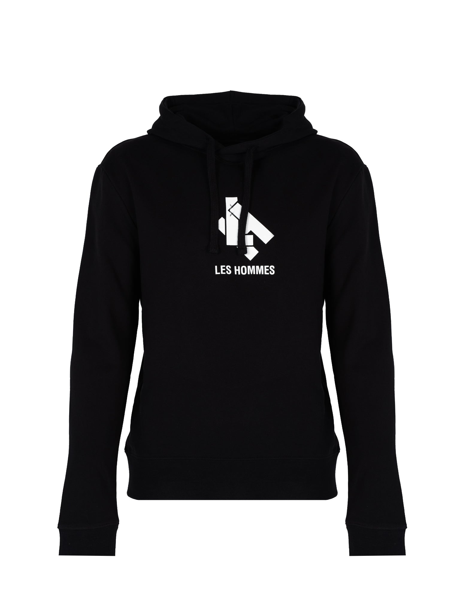 Les Hommes Sweatshirt Hoodie LH Herren schwarz