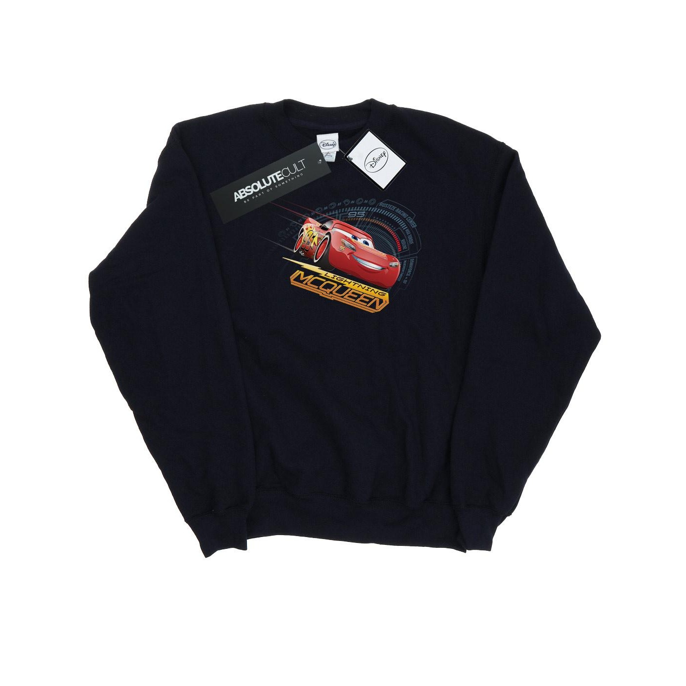 Thumbnail - Disney - "Cars Lightning McQueen" Sweatshirt für Damen (Schwarz)