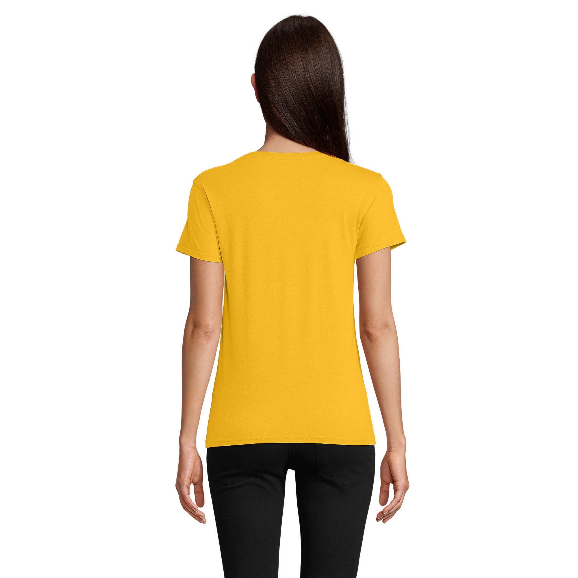 SOLS Pioneer T-shirt dam/dam (Guld) – bild 2