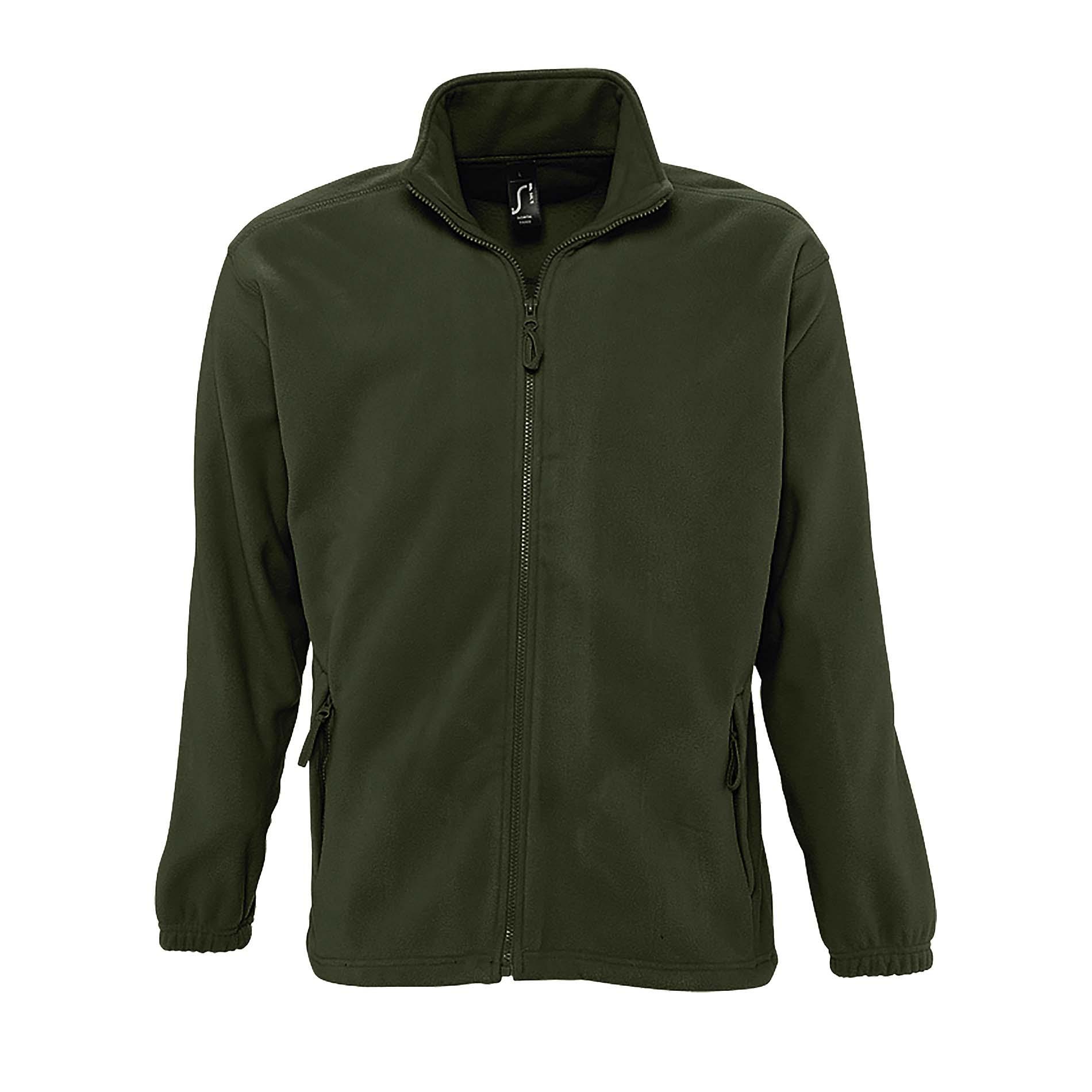 SOLS Herren Outdoor Fleece Jacke North (Army)