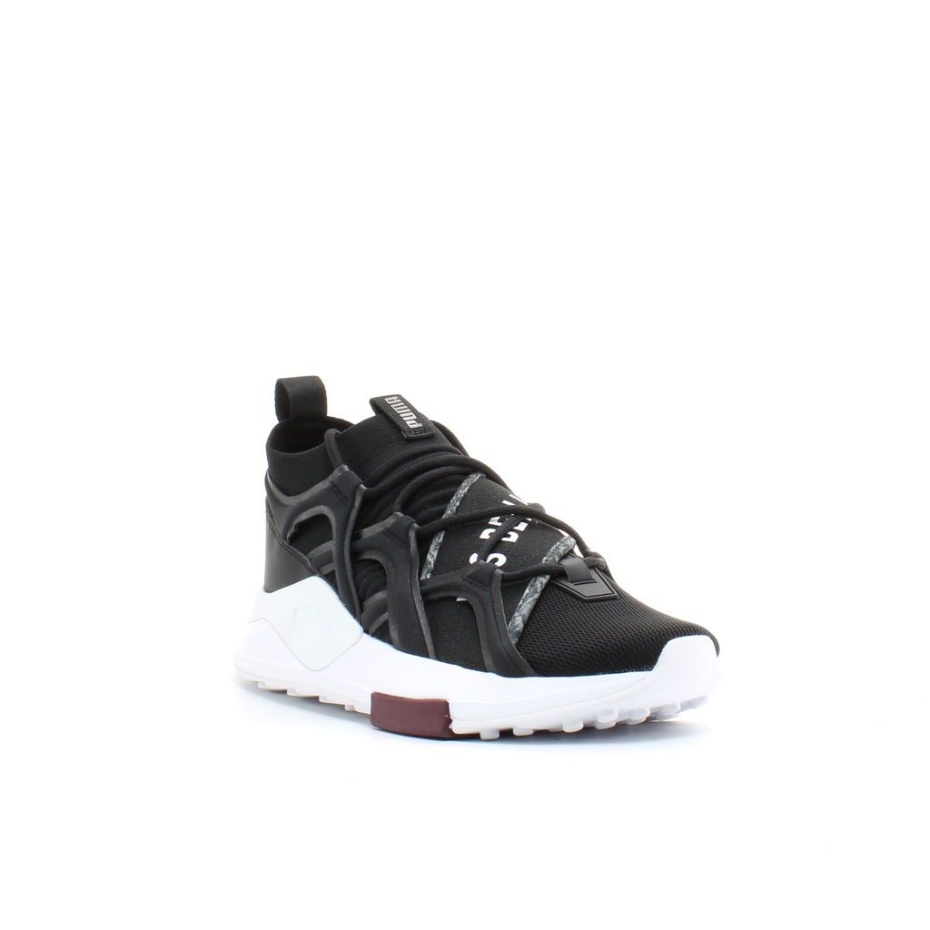 Puma Shoku x Les Benjamins Svart Lace Up Mens Slip On Trainers 369526 01 sneakers herr – bild 2