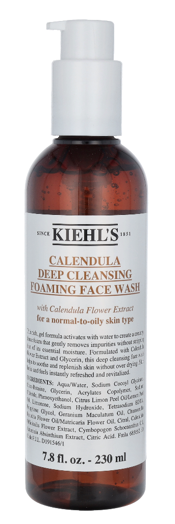 Kiehl's Calendula Deep Cleansing Foaming Face Wash 230ml