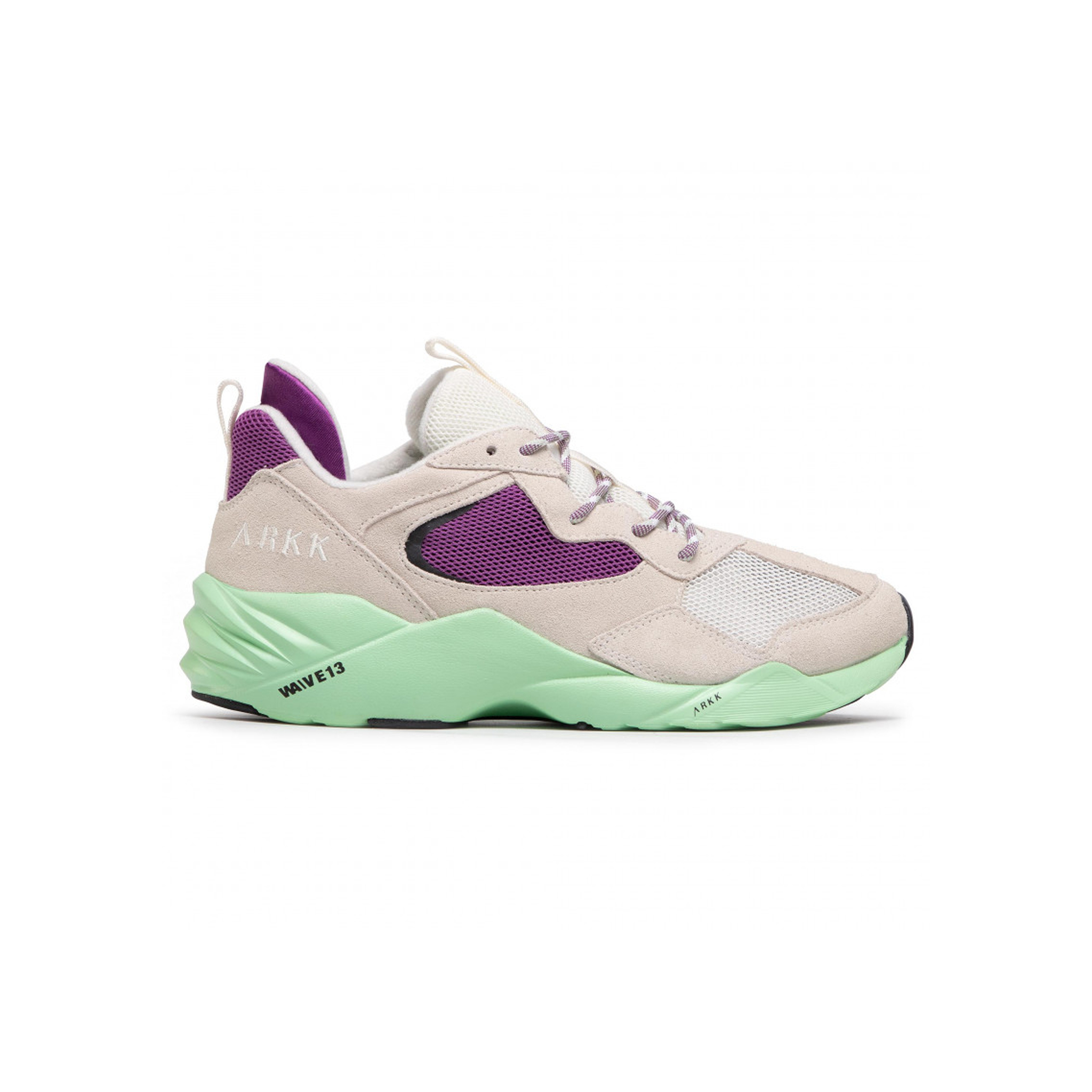 Thumbnail - Arkk Kopenhagen Kanyth Suede W13 Frauen beige Trainer