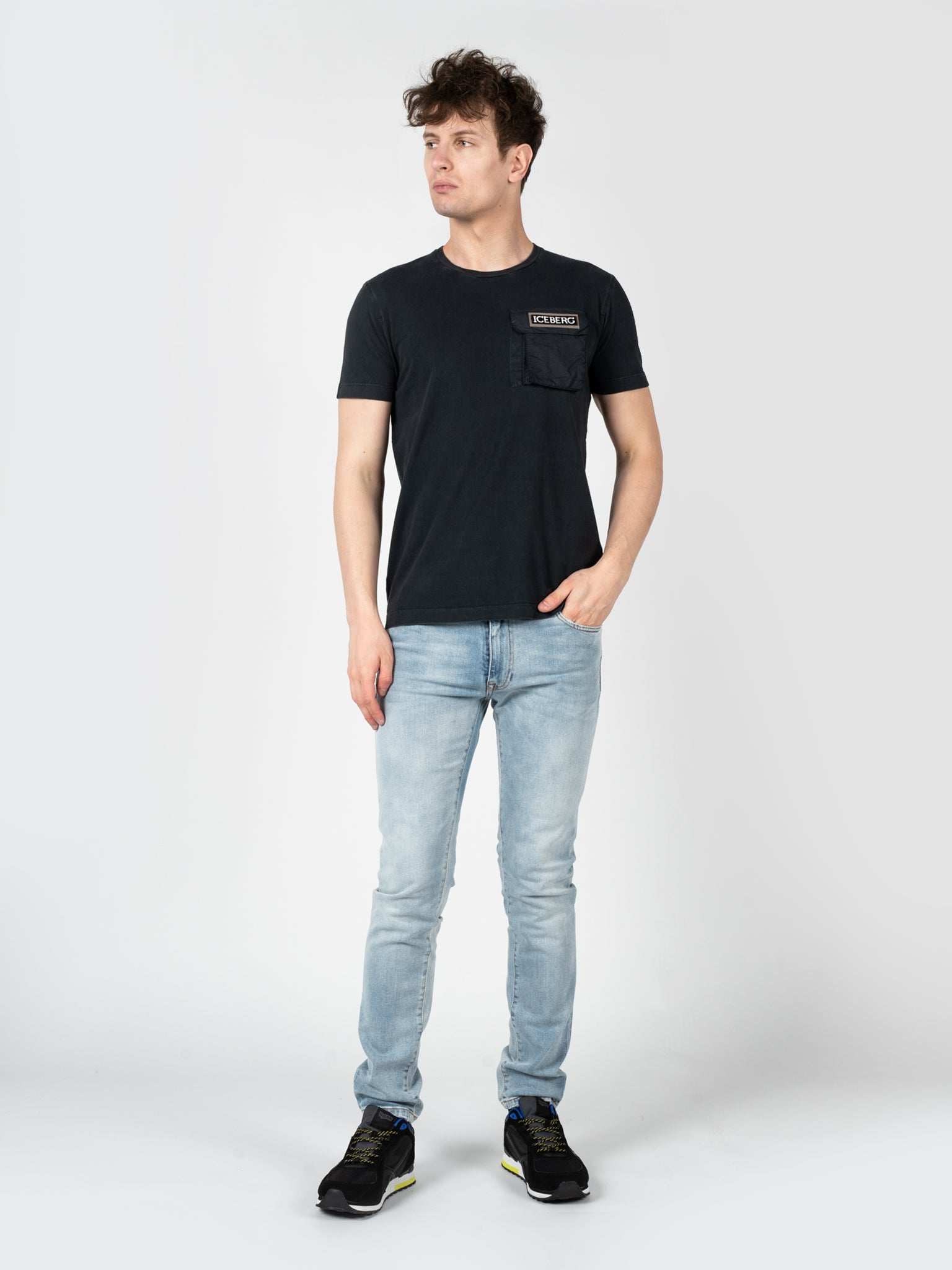 Iceberg T-Shirt C-Neck Herr – bild 2