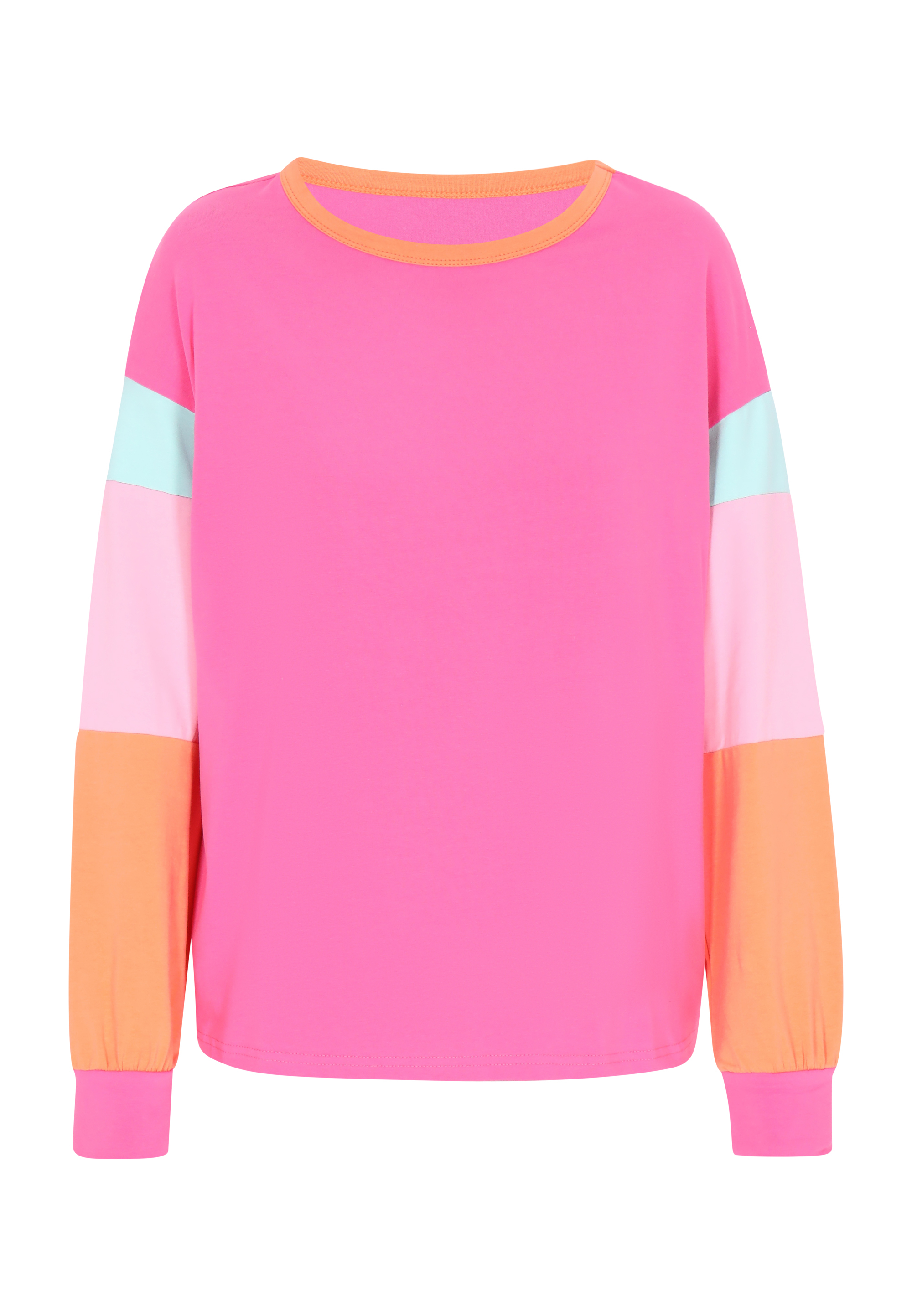 Thumbnail - Mymo Bluse Frauen Fuchsiarosa