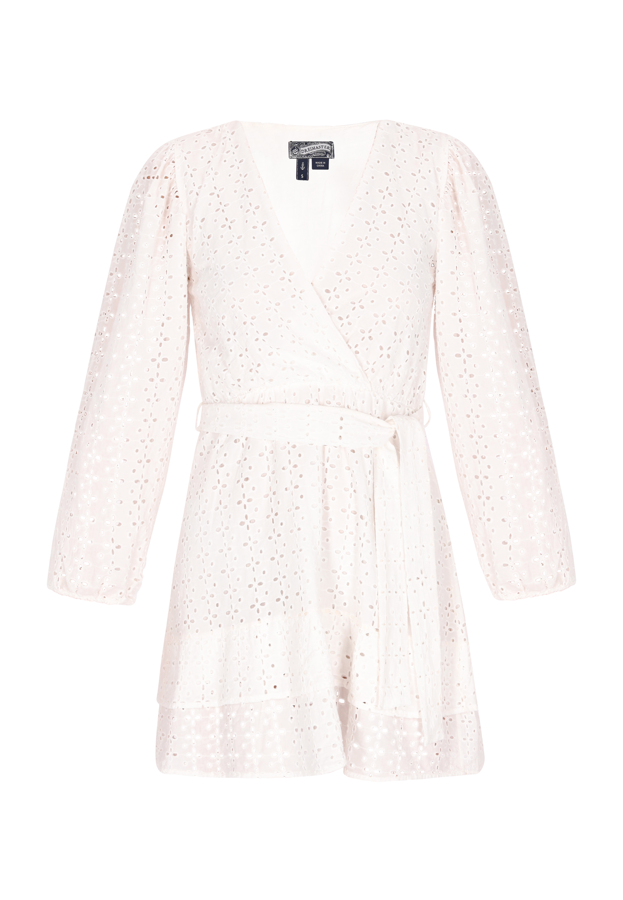 Thumbnail - Dreimaster Kleid Damen weiss