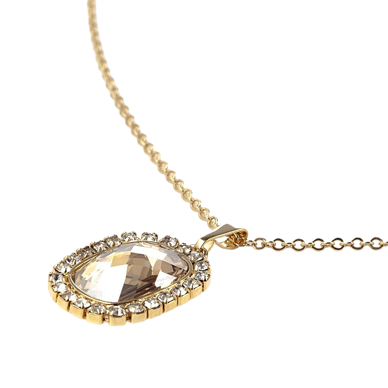 Thumbnail - Halskette Fabia mith Swarovski-Kristallen