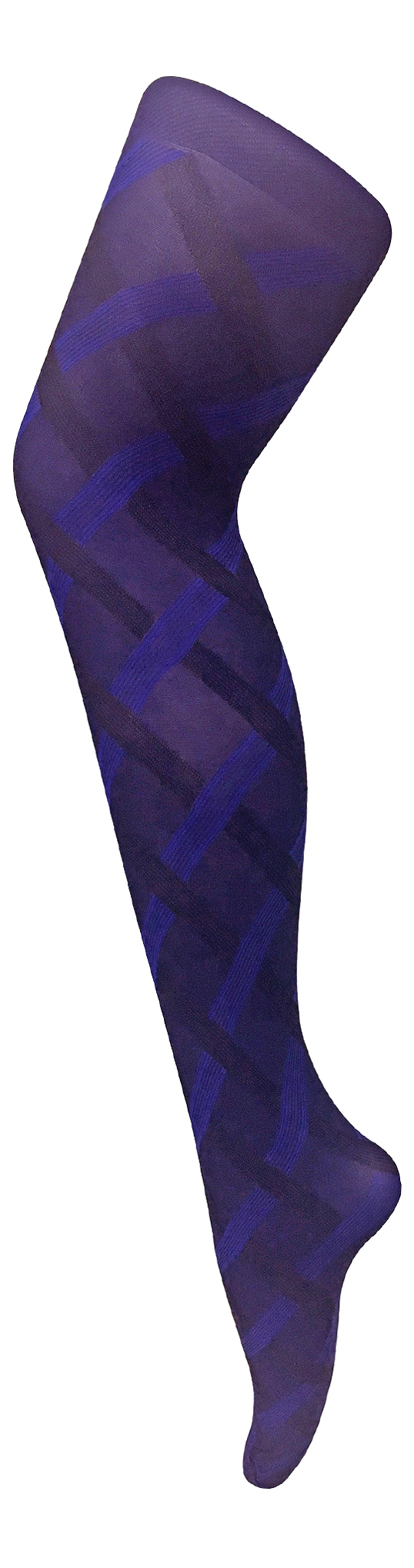 Thumbnail - Sock Snob - Farbige 80 Denier blickdichte Damenstrumpfhose - Cable