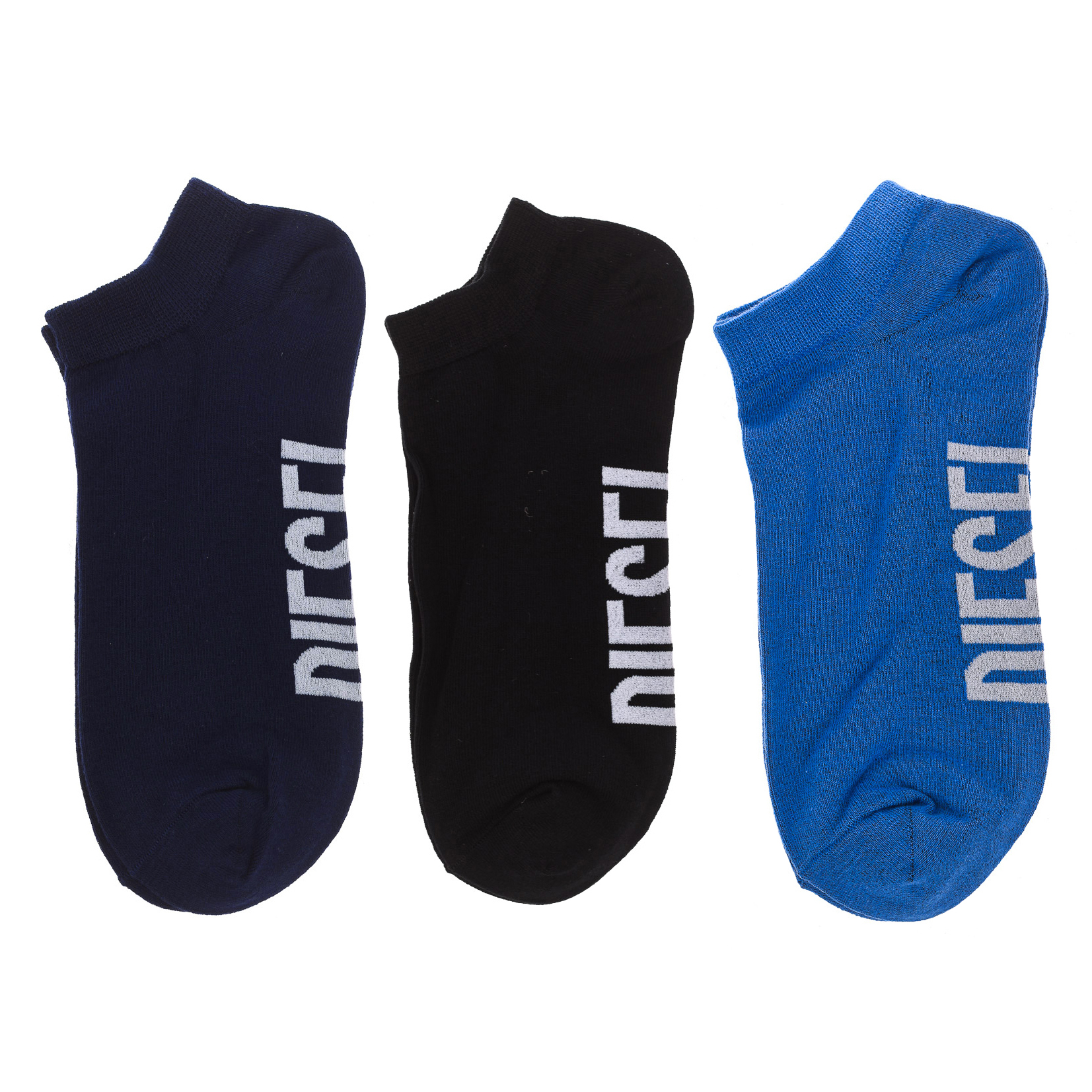 Thumbnail - Pack-3 Knöchelsocken aus Baumwolle für Männer 00SI8H-0LDAZ