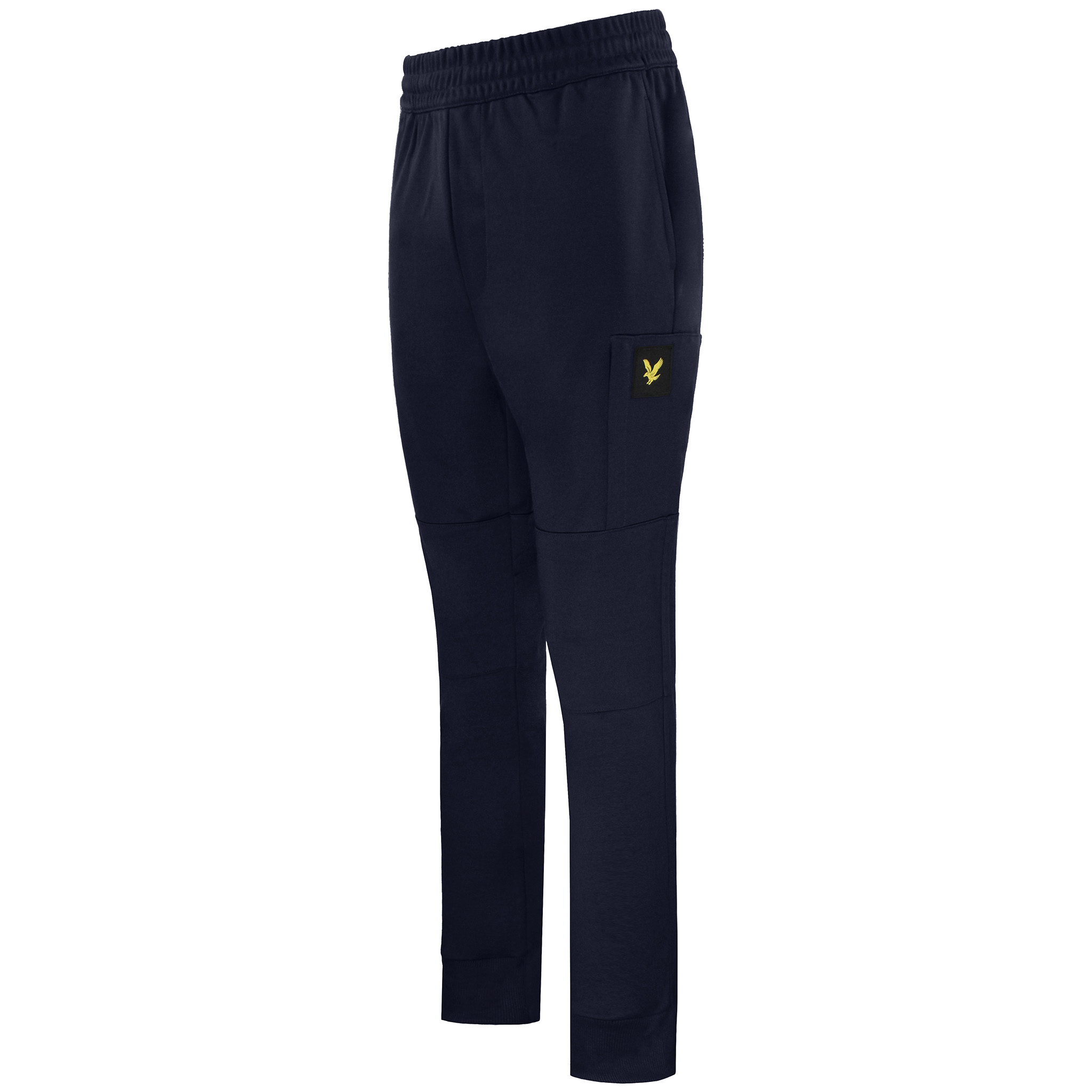 Lyle & Scott Mid Rise Marinblå Träningsbyxor för herrar – bild 2