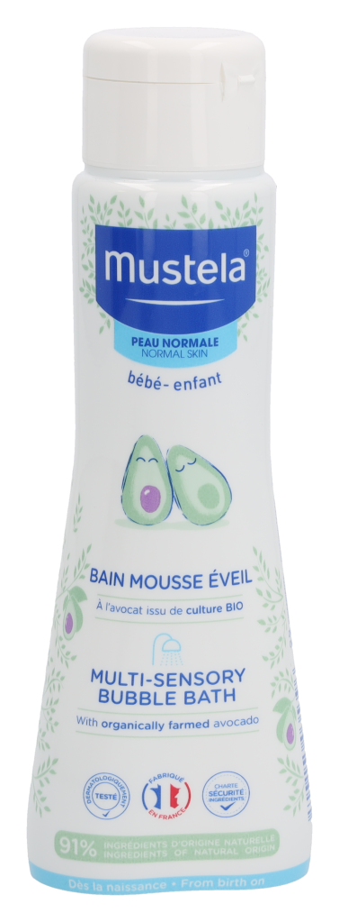 Thumbnail - Mustela Normalhaut Multi-Sensorisches Badeschaumbad 200ml