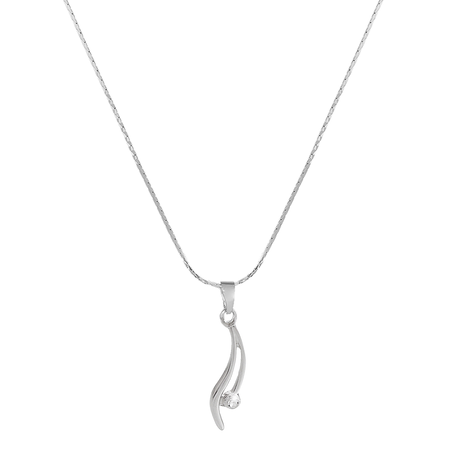 Thumbnail - Halskette Wave mit Swarovski-Kristallen