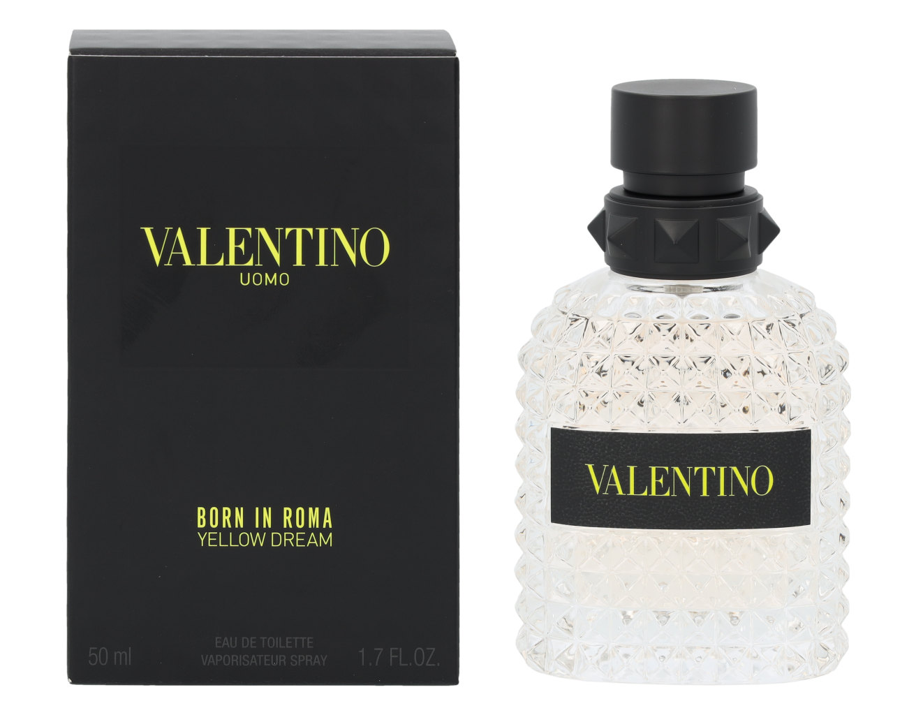 Valentino Mens Uomo Born In Roma Yellow Dream Edt Spray 50ml - One Size