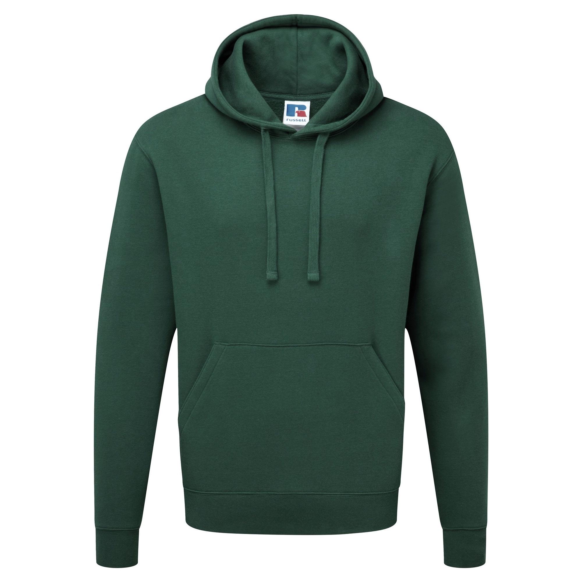 Russell Authentic Kapuzenpullover / Kapuzensweater / Hoodie (Flaschengrün)