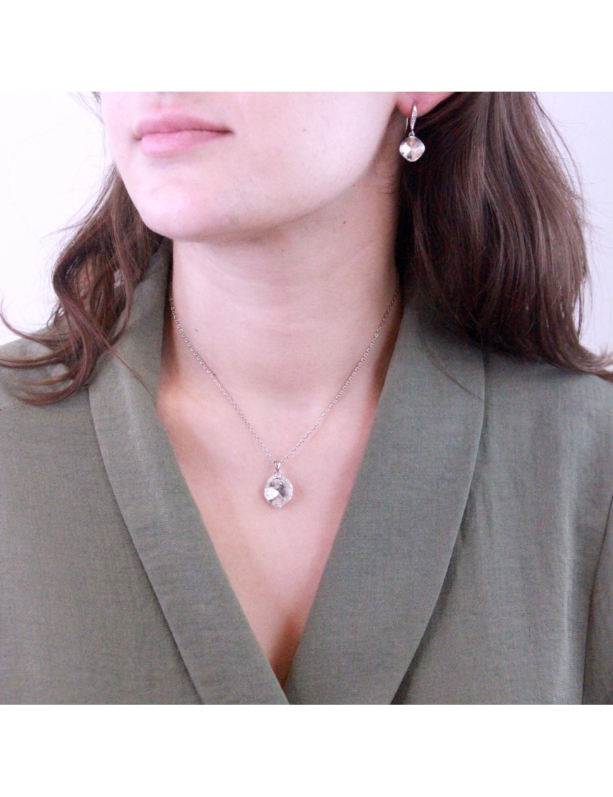 MYC Paris Tiffy krokset och ask silver och kristall smyckeskrin dam – bild 2