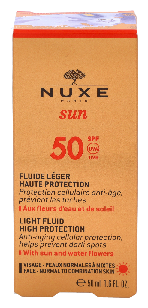 Nuxe Sun Face Fluid Spf50 ansikte herr – bild 8