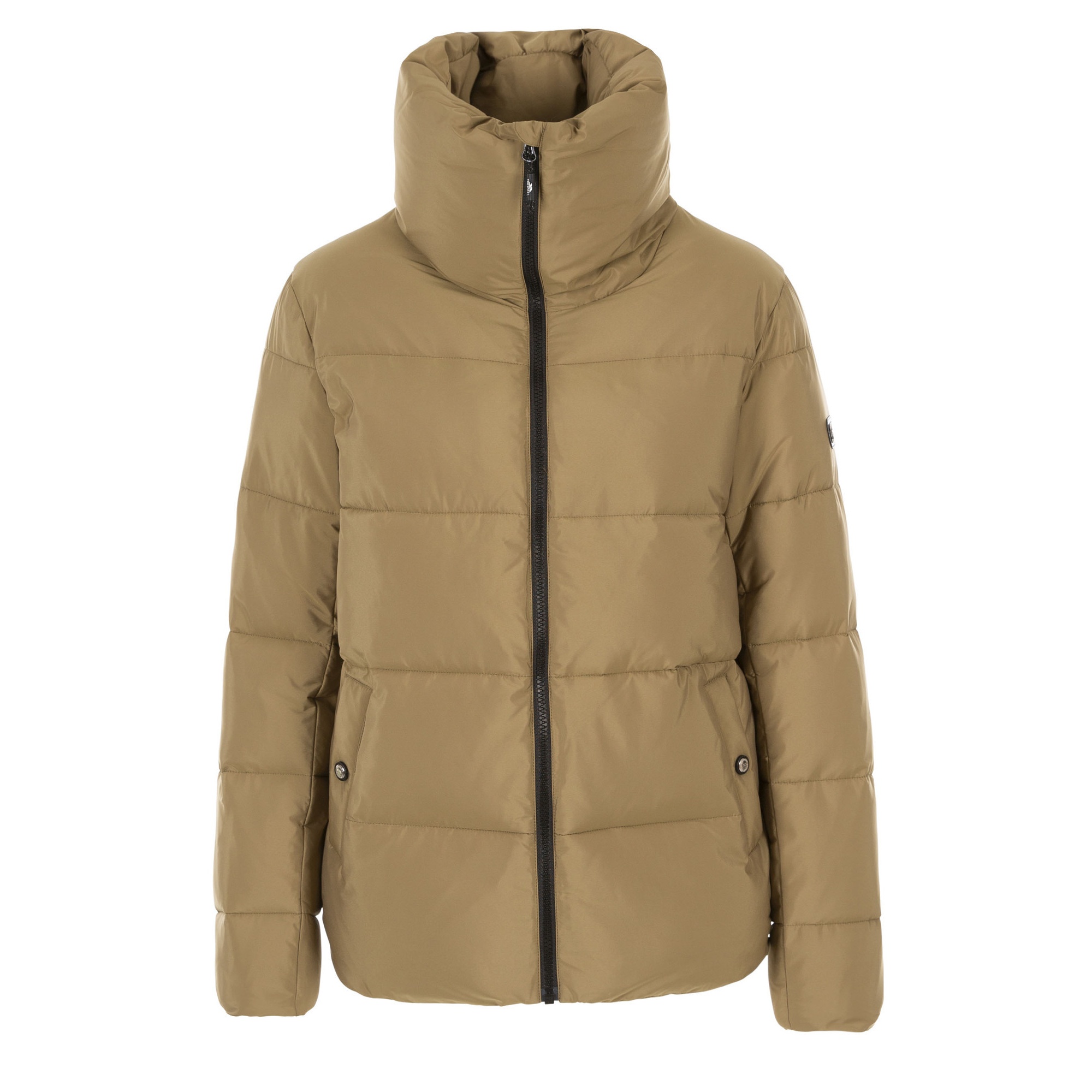 Trespass Womens/Ladies Paloma Padded Jacket (Army) - Tan - Size Large