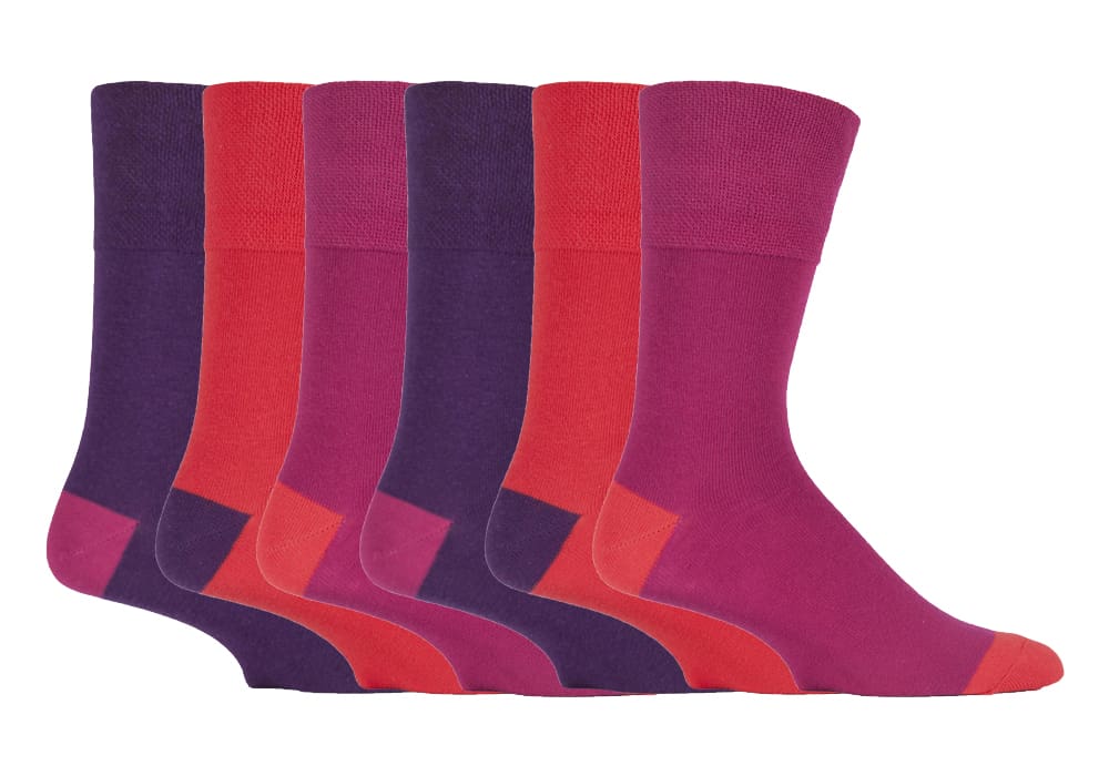 Thumbnail - Gentle Grip - 6 Paar Herren Gentle Grip Nicht elastische Socken - MGG91