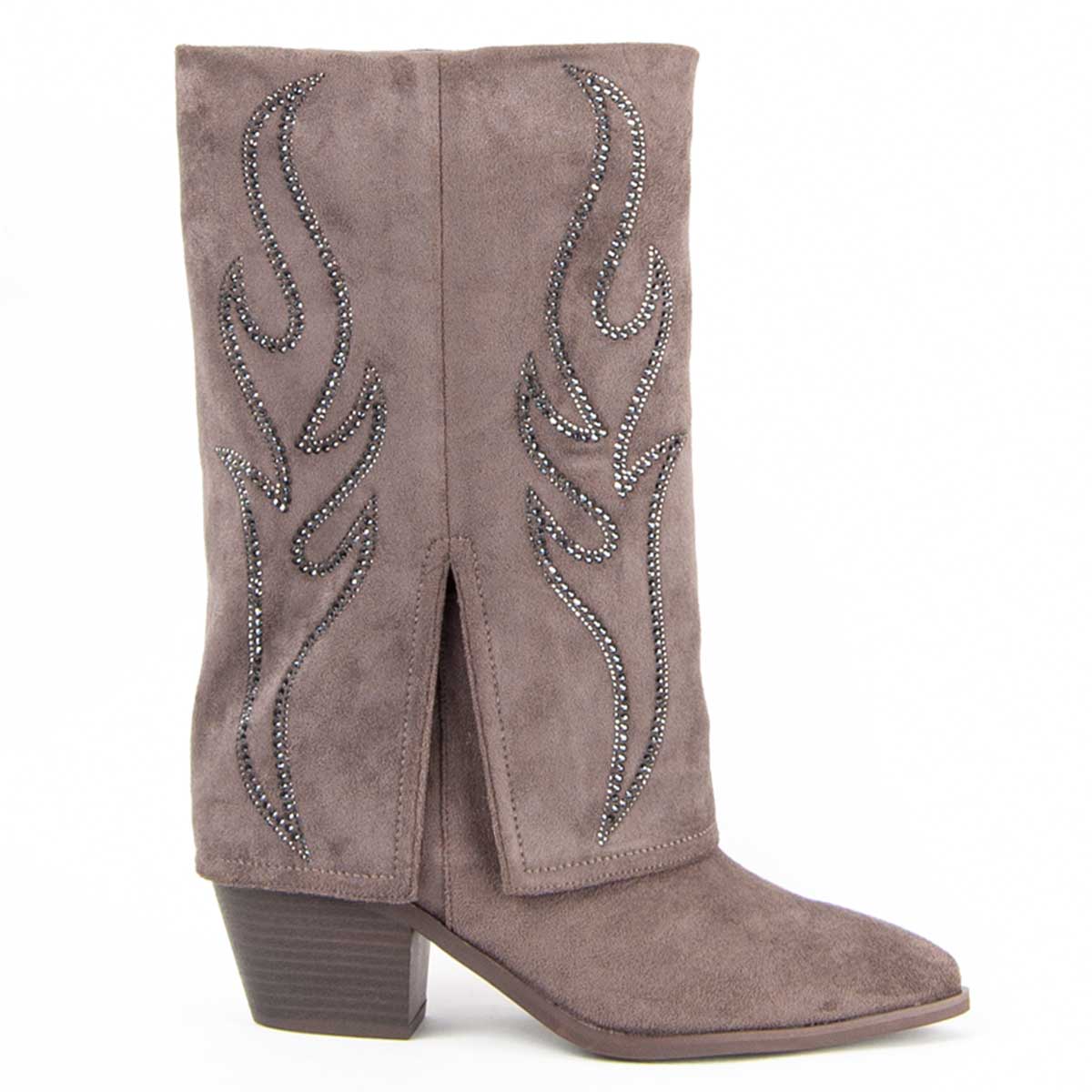 Thumbnail - Montevita Stiefel Faldde2 Grau