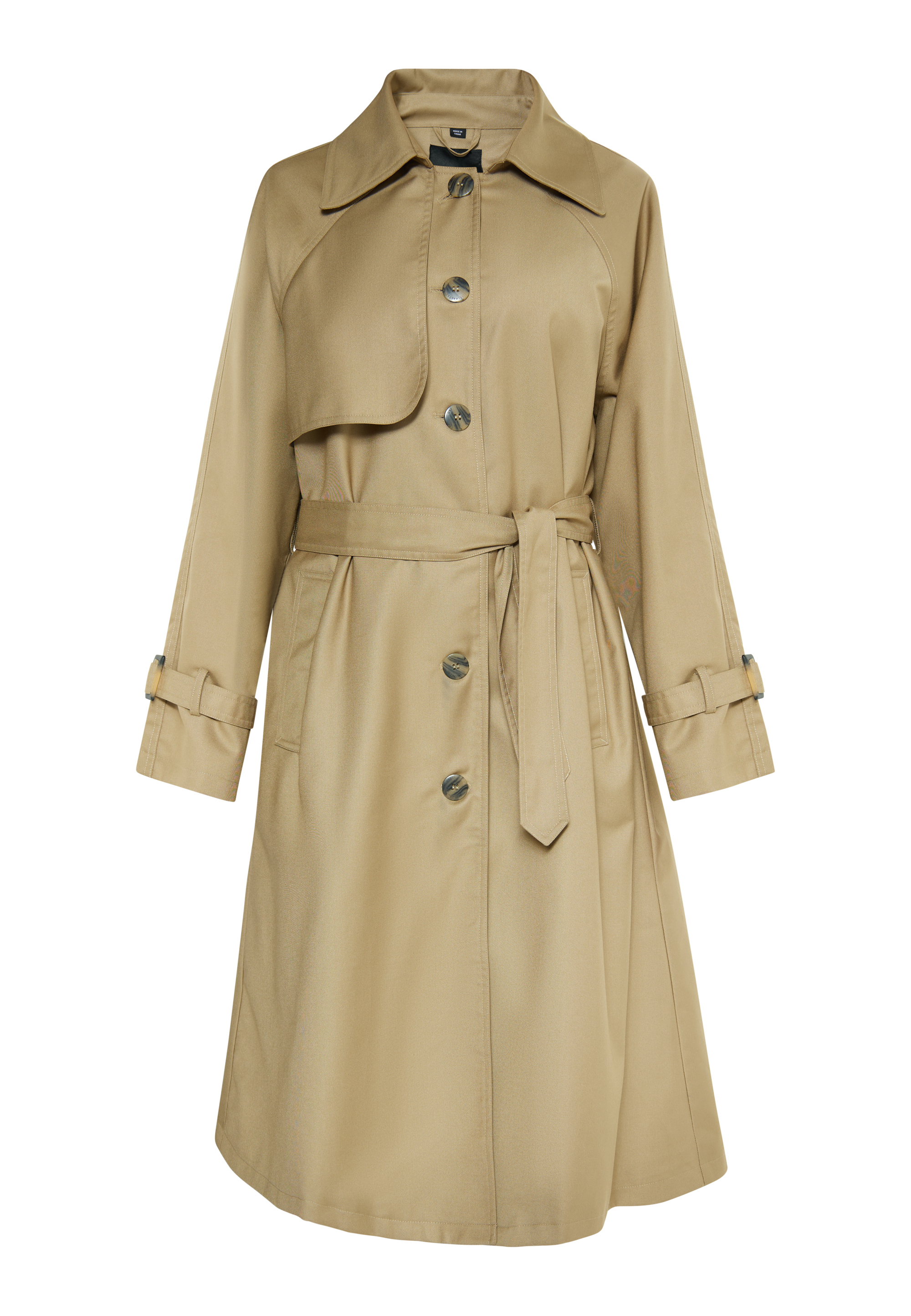 Dreimaster Trenchcoat Dames beige