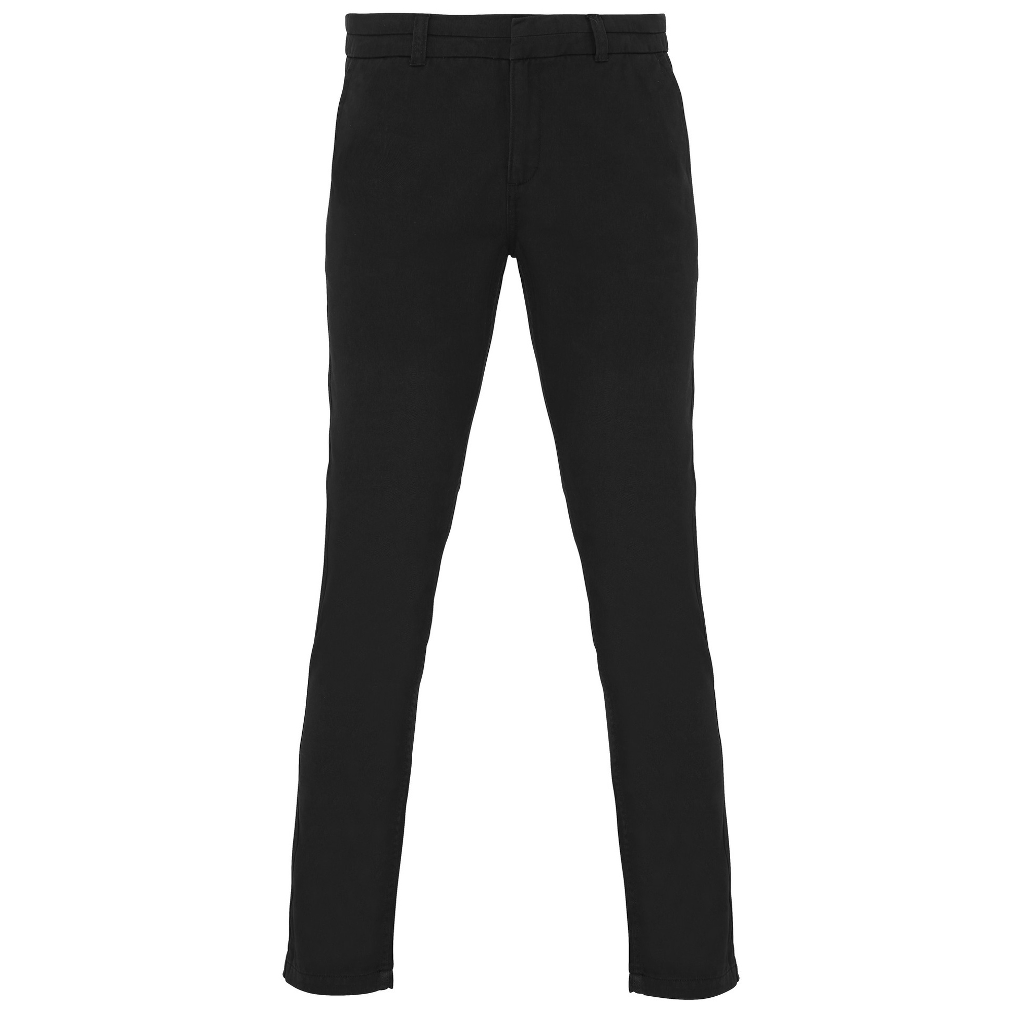 Asquith & Fox Womens/Ladies Casual Chino Trousers (Black) - Size 2XL