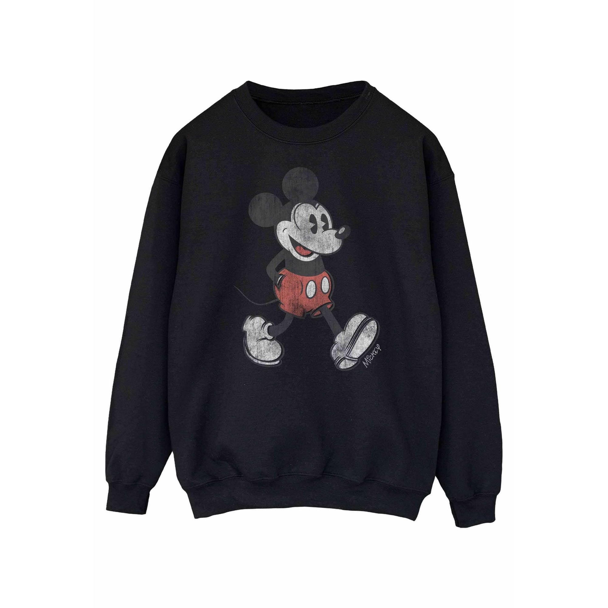 Thumbnail - Disney - "Walking" Sweatshirt für Damen (Schwarz)